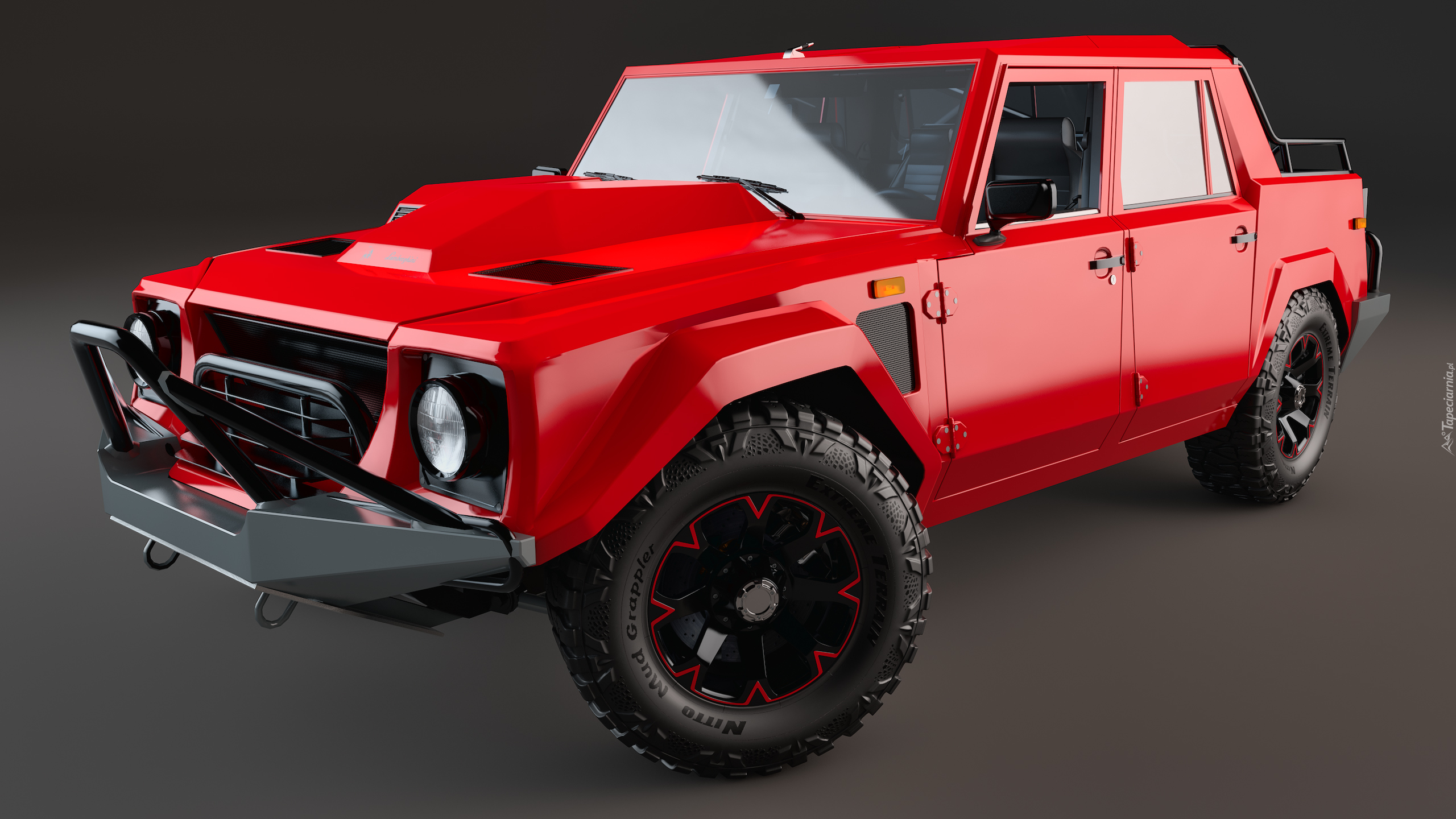 Czerwone, Lamborghini LM002