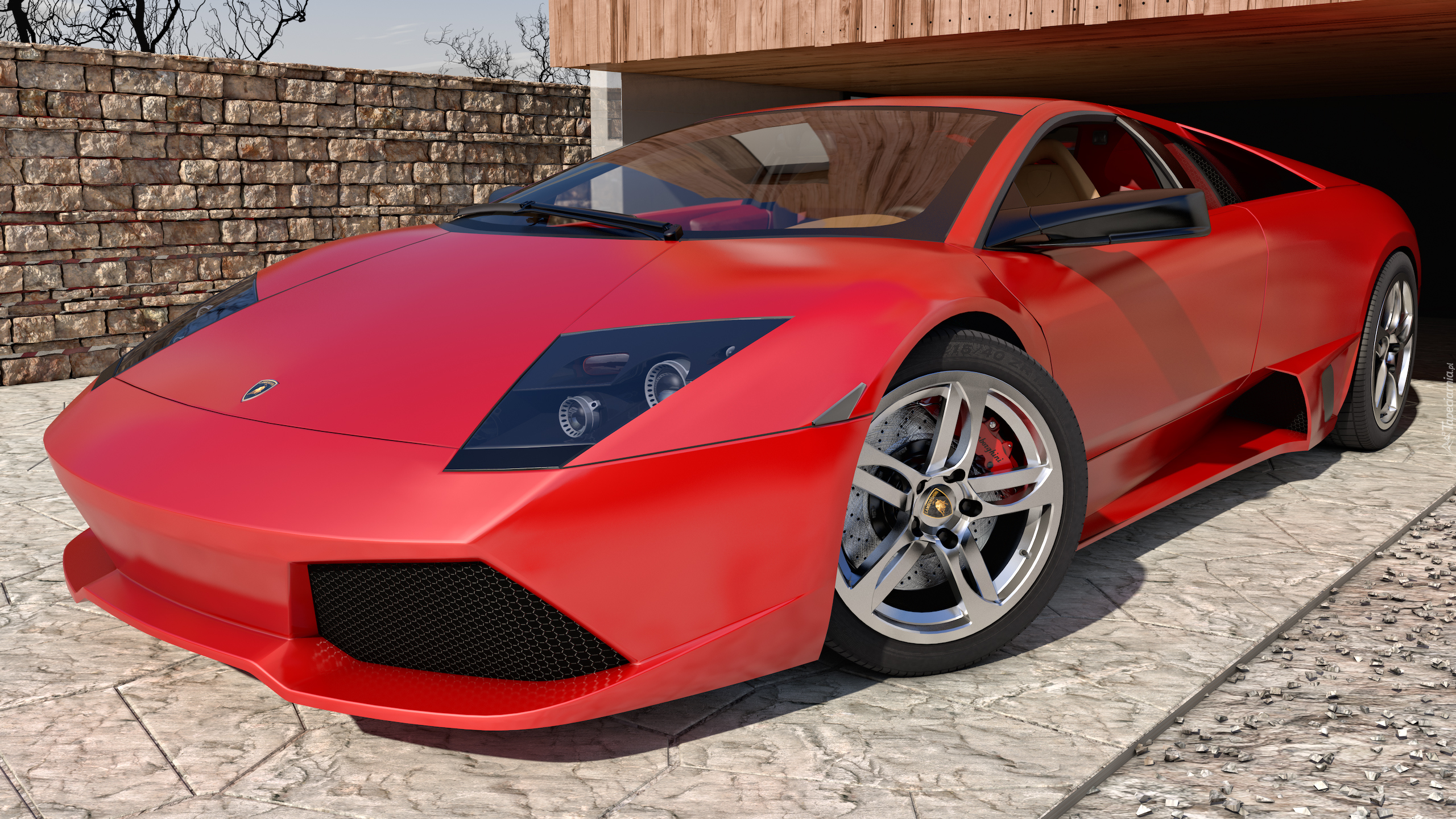 Czerwone, Lamborghini Murcielago LP640