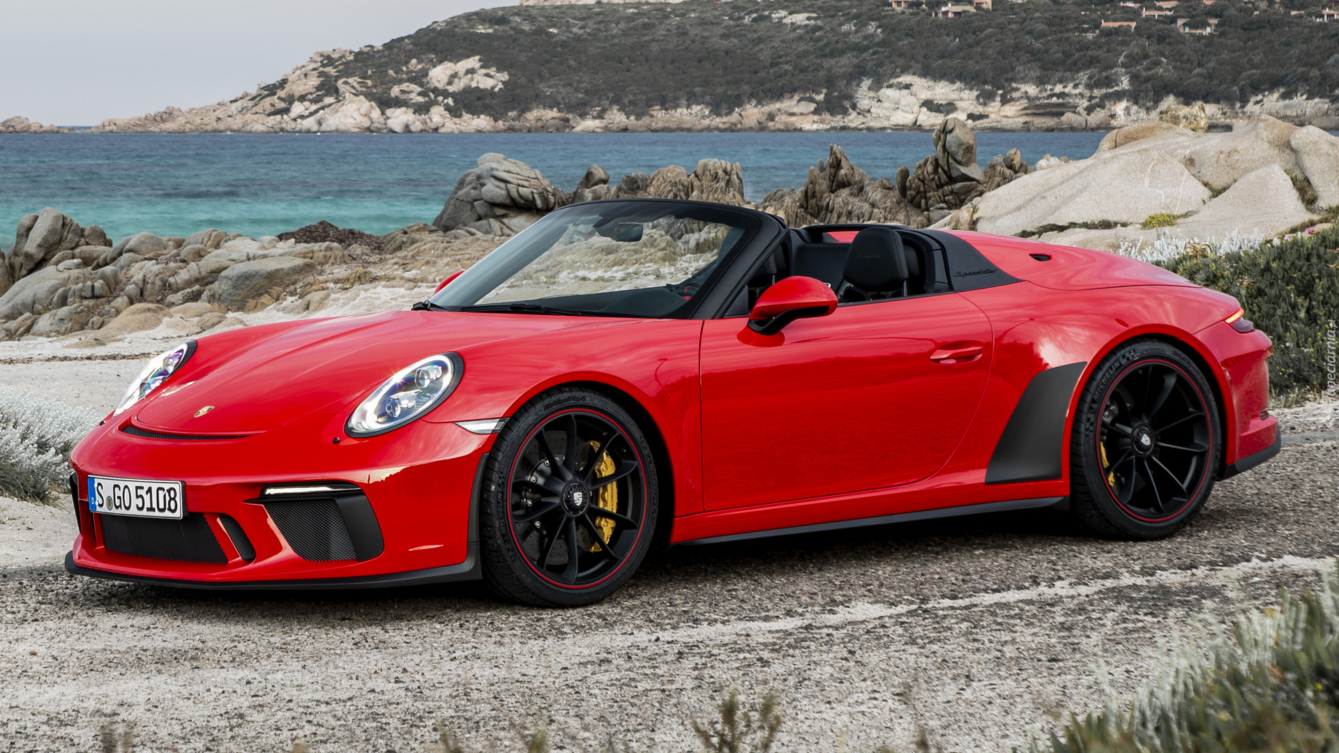 Czerwone, Porsche 911 Speedster