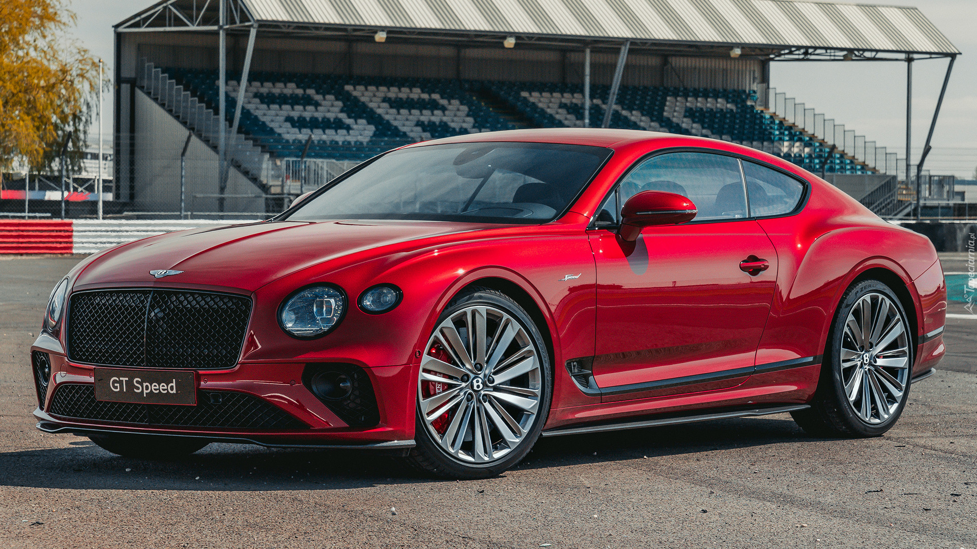 Czerwony, Bentley Continental GT Speed