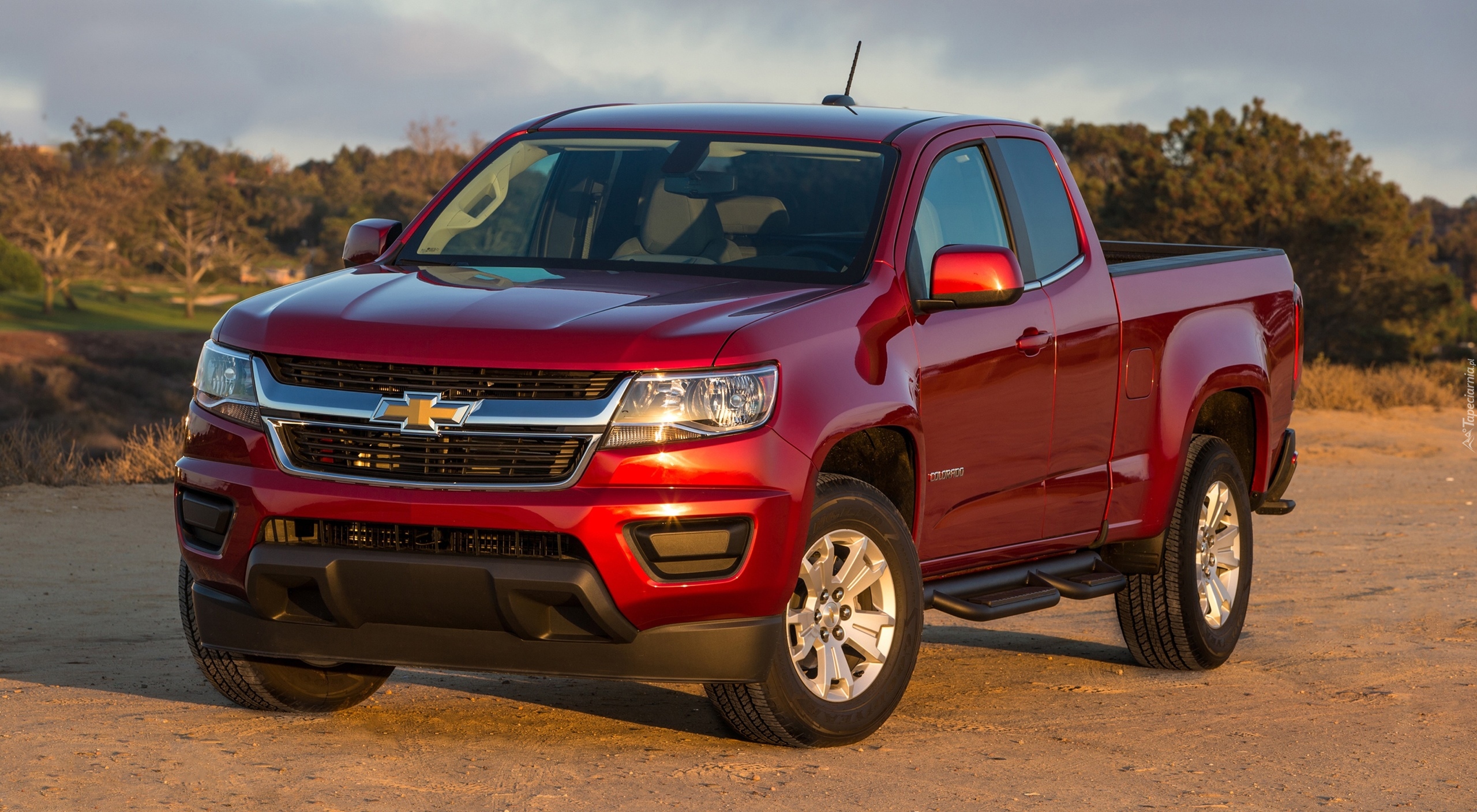 Czerwony, Chevrolet Colorado