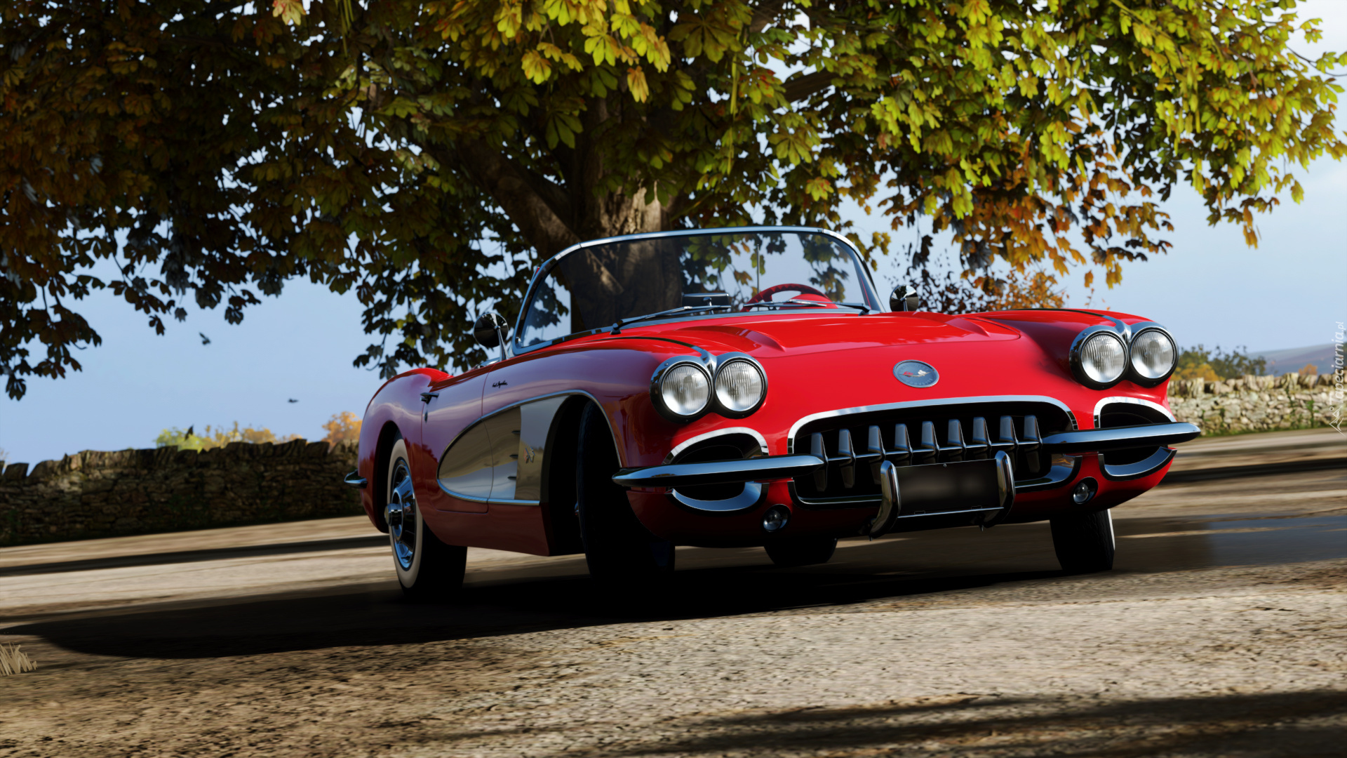 Forza Horizon 4, Czerwony, Zabytkowy, Chevrolet Corvette, 1960