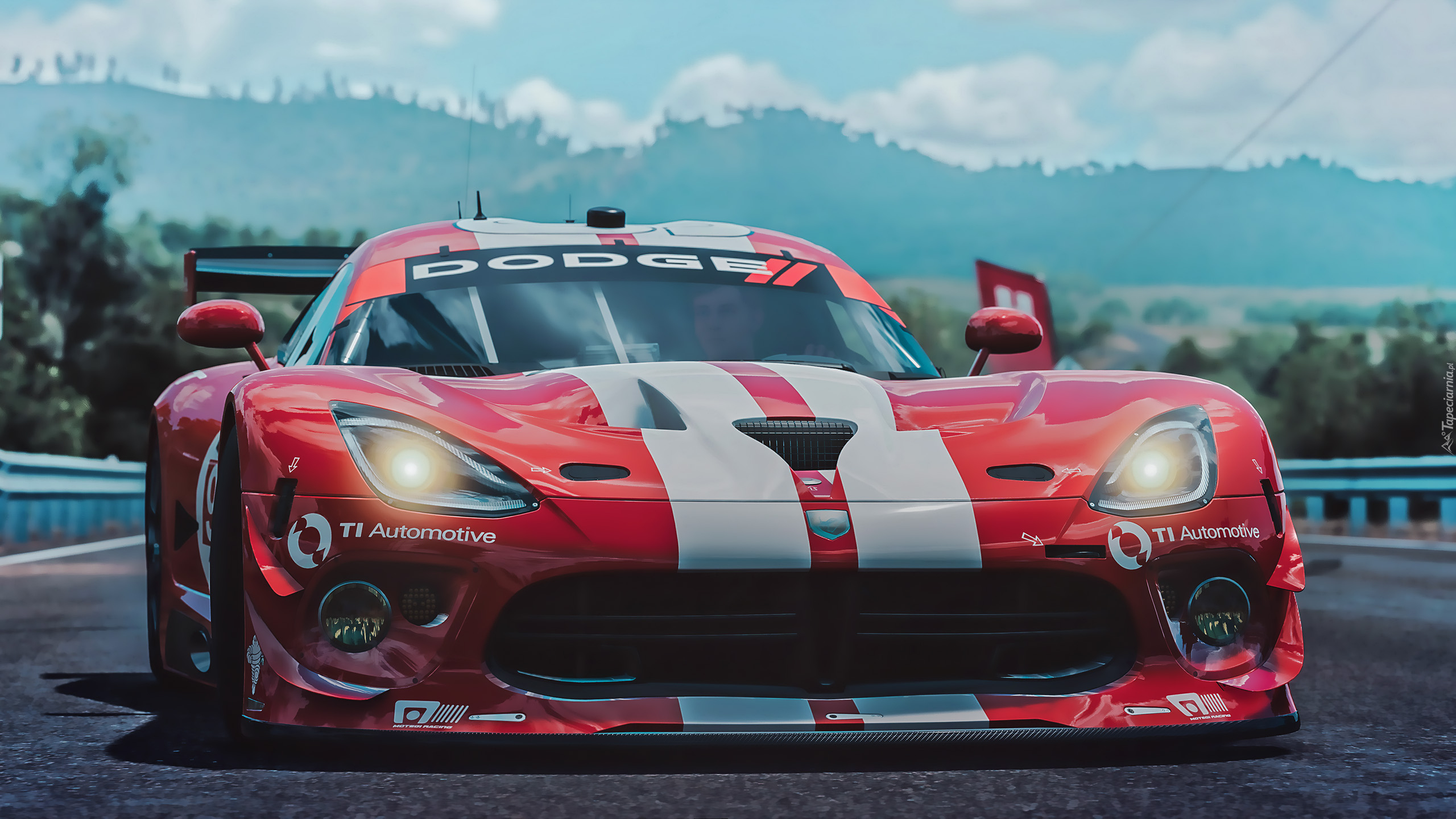 Gra, Forza Horizon 3, Dodge Viper SRT, Czerwony