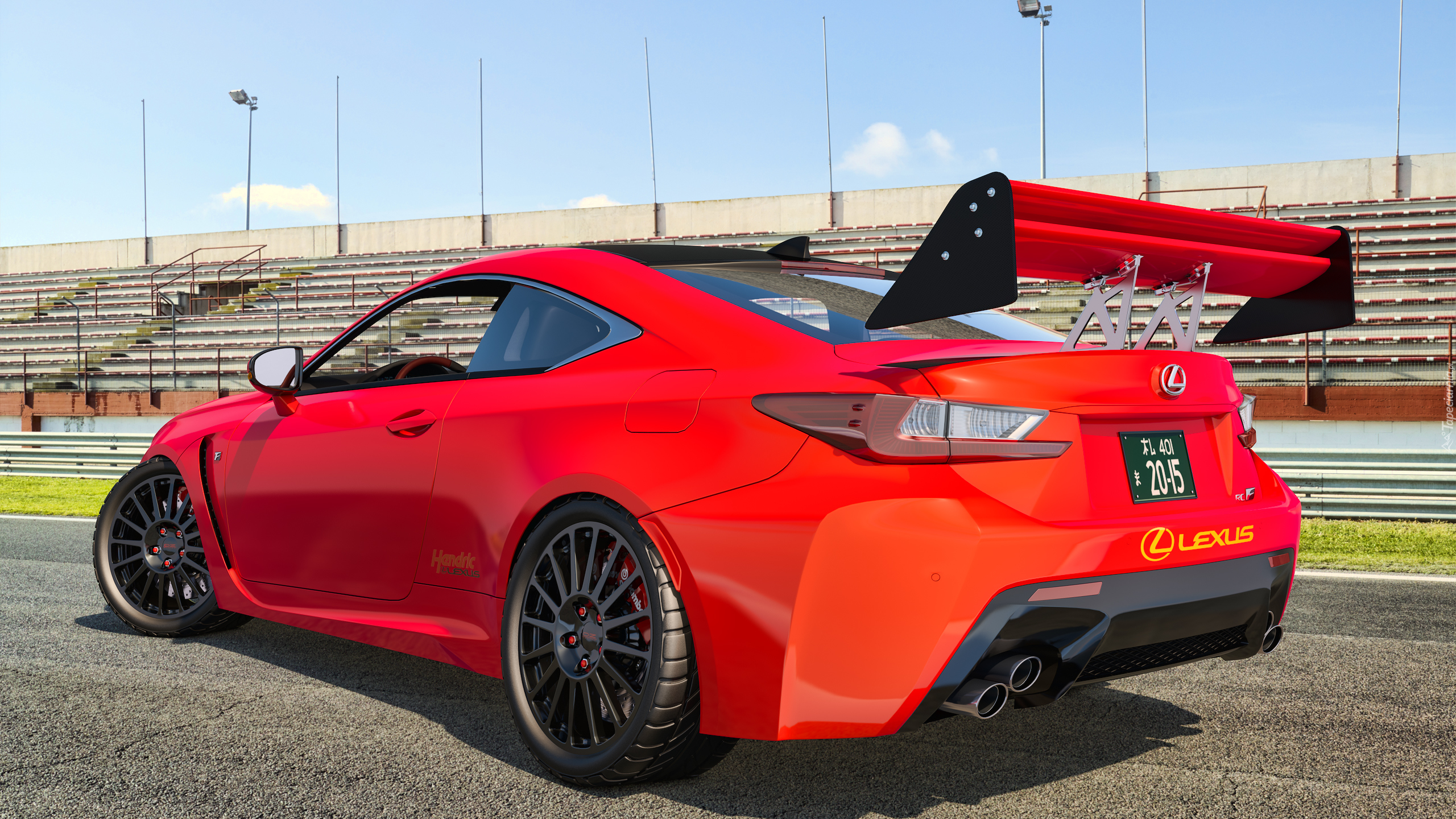 Czerwony, Lexus RC F