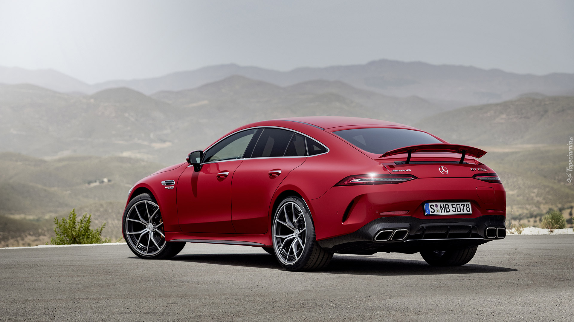 Czerwony, Mercedes-AMG GT 63 S E Performance, 2021