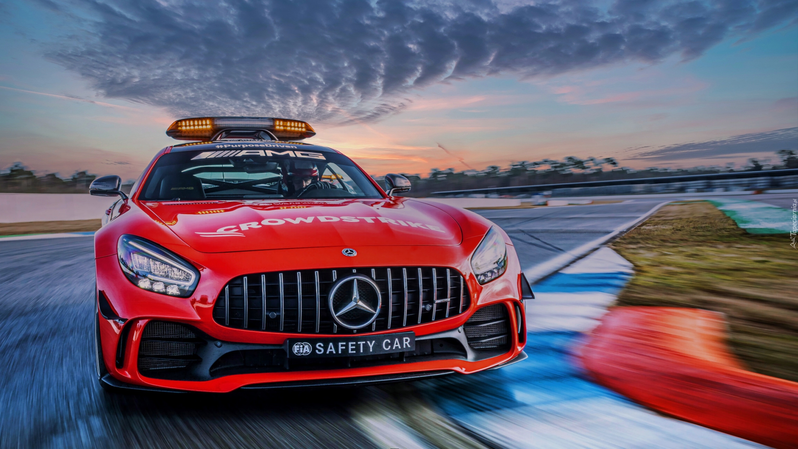 Mercedes-AMG GT R, Safety Car, Czerwony