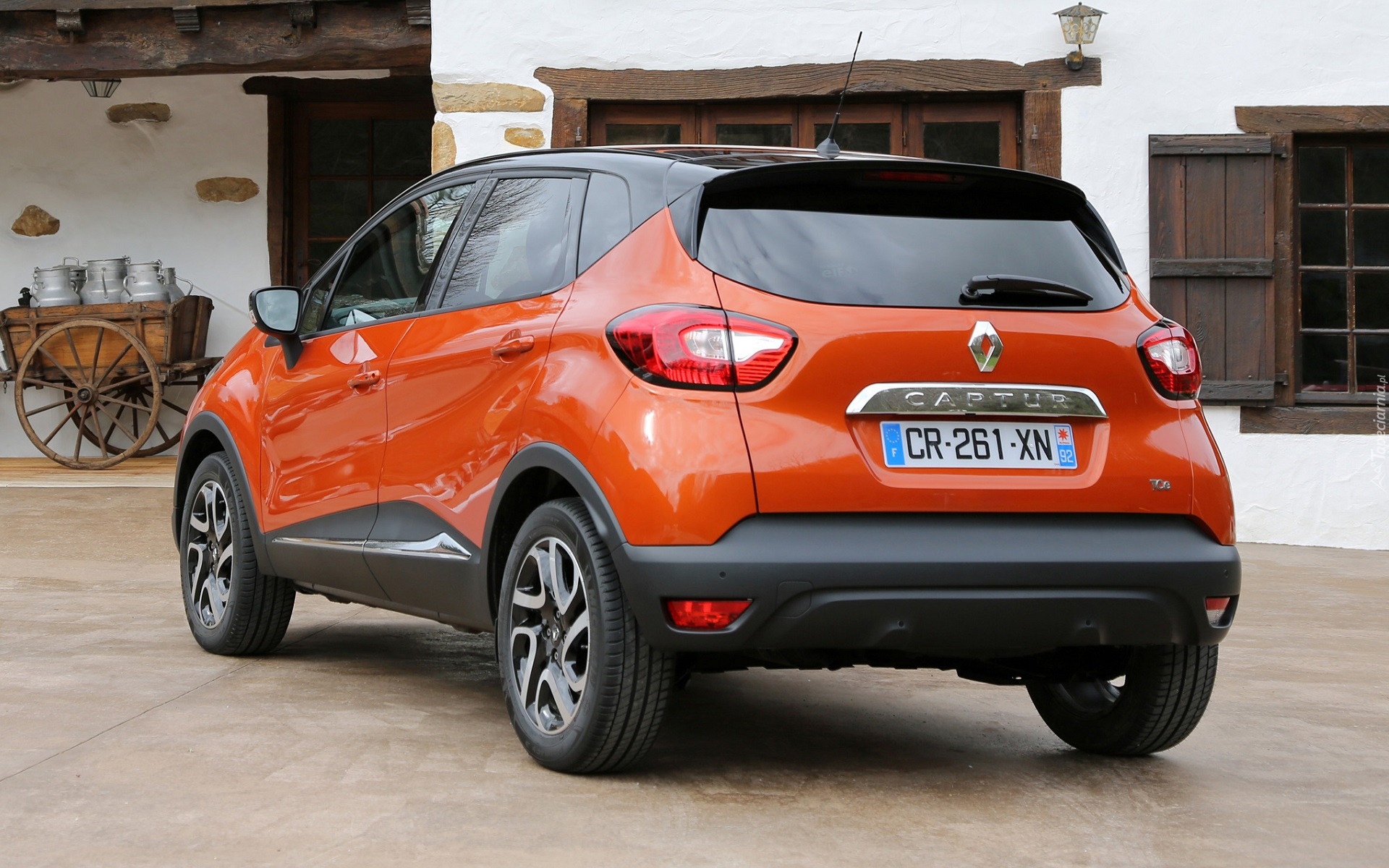 Czerwony, Renault Captur