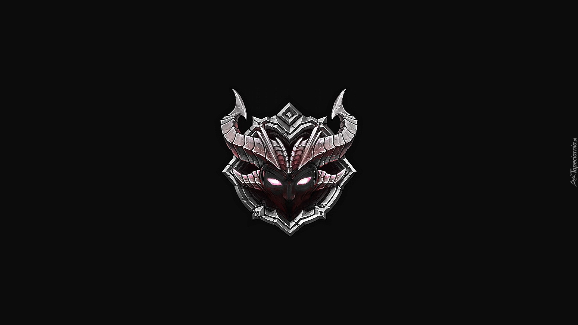 Logo, Gra, Darksiders III, Czarne, Tło