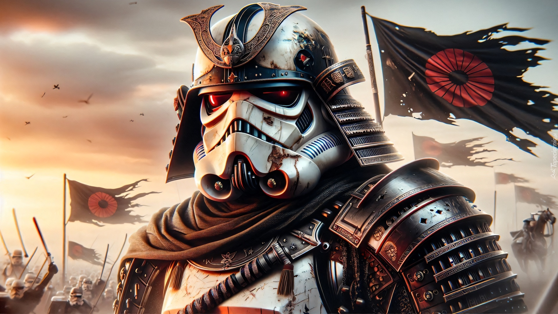 Gry, Star Wars, Samuraj, Wojownik, Darth Vader