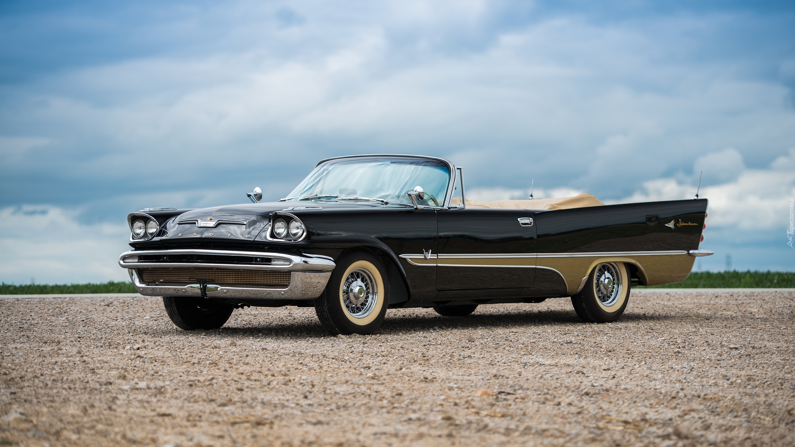 Zabytkowy, DeSoto Adventurer Convertible, 1957