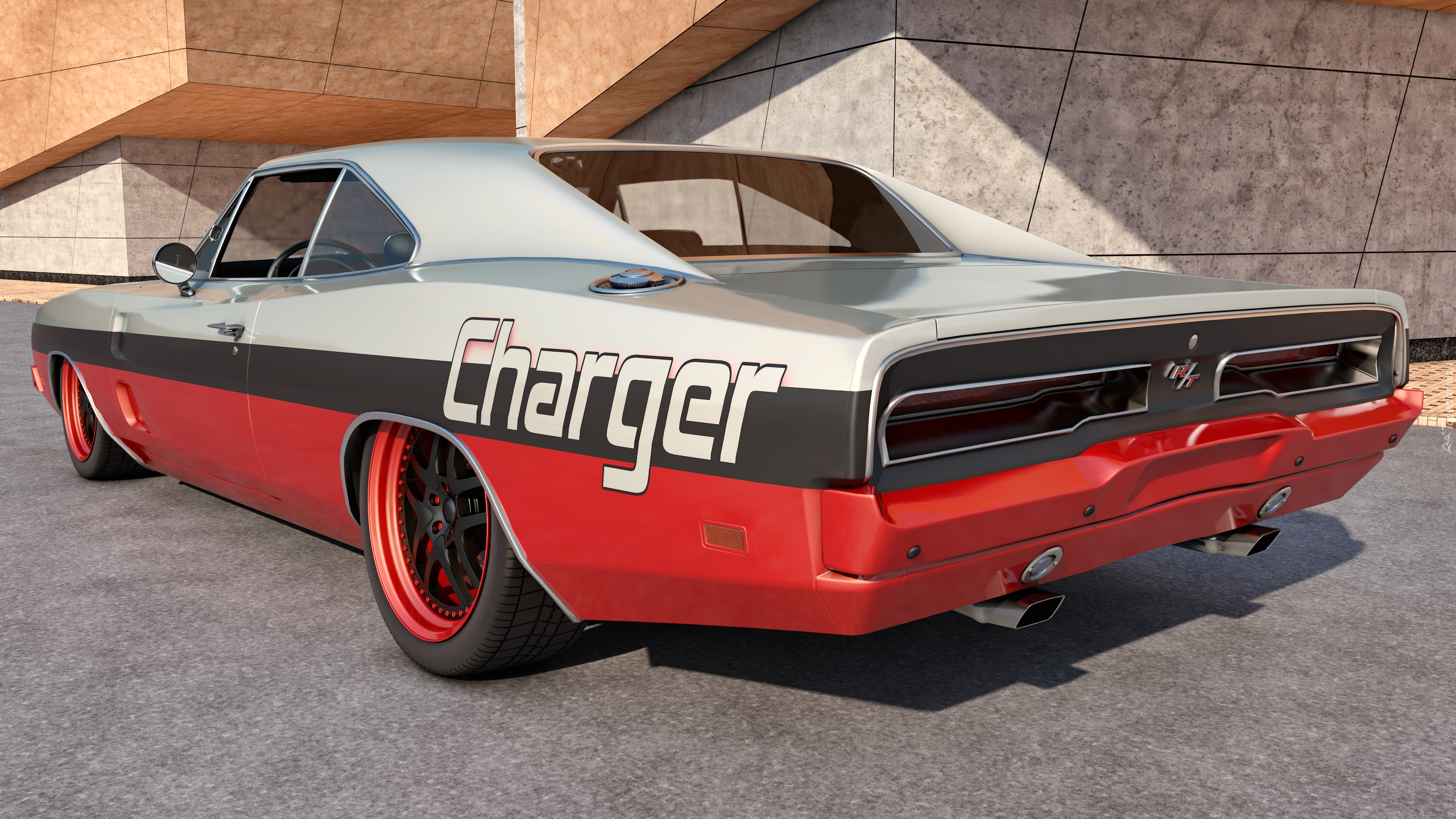 Dodge Charger R/T, Zabytkowy, 1969