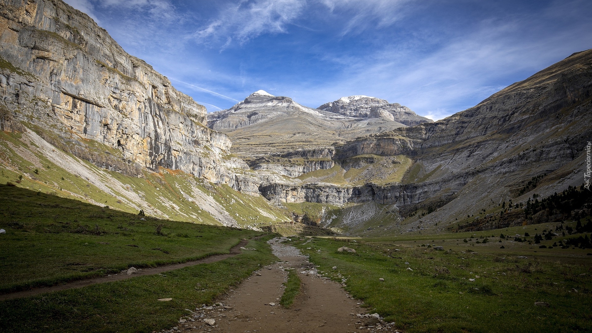 Dolina Ordesy, Park Narodowy Ordesa y Monte Perdido, Góry, Piereneje, Hiszpania