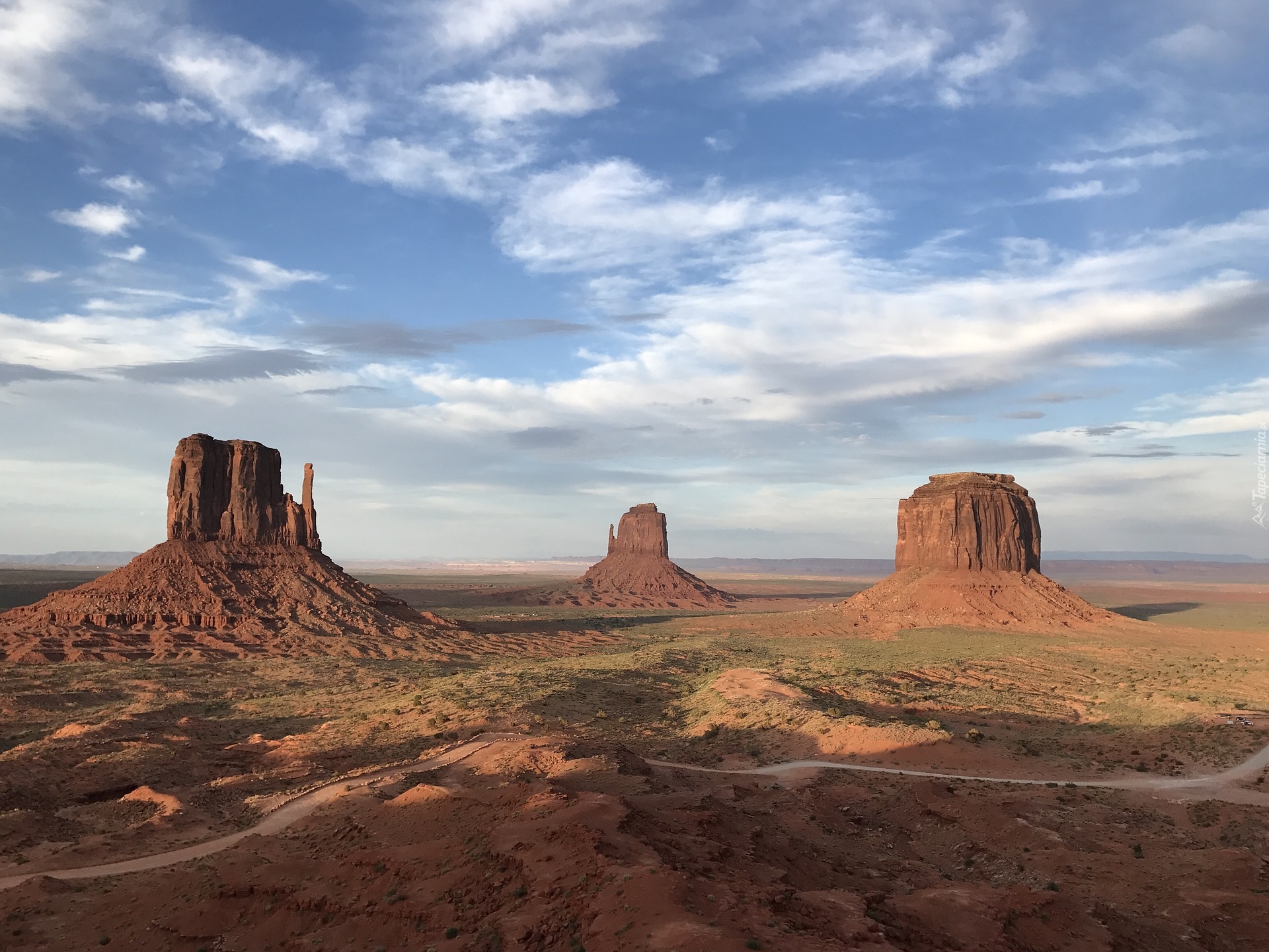 Wyżyna Kolorado, Region Monument Valley, Dolina Pomników, Skały, Stan Utah, Stany Zjednoczone