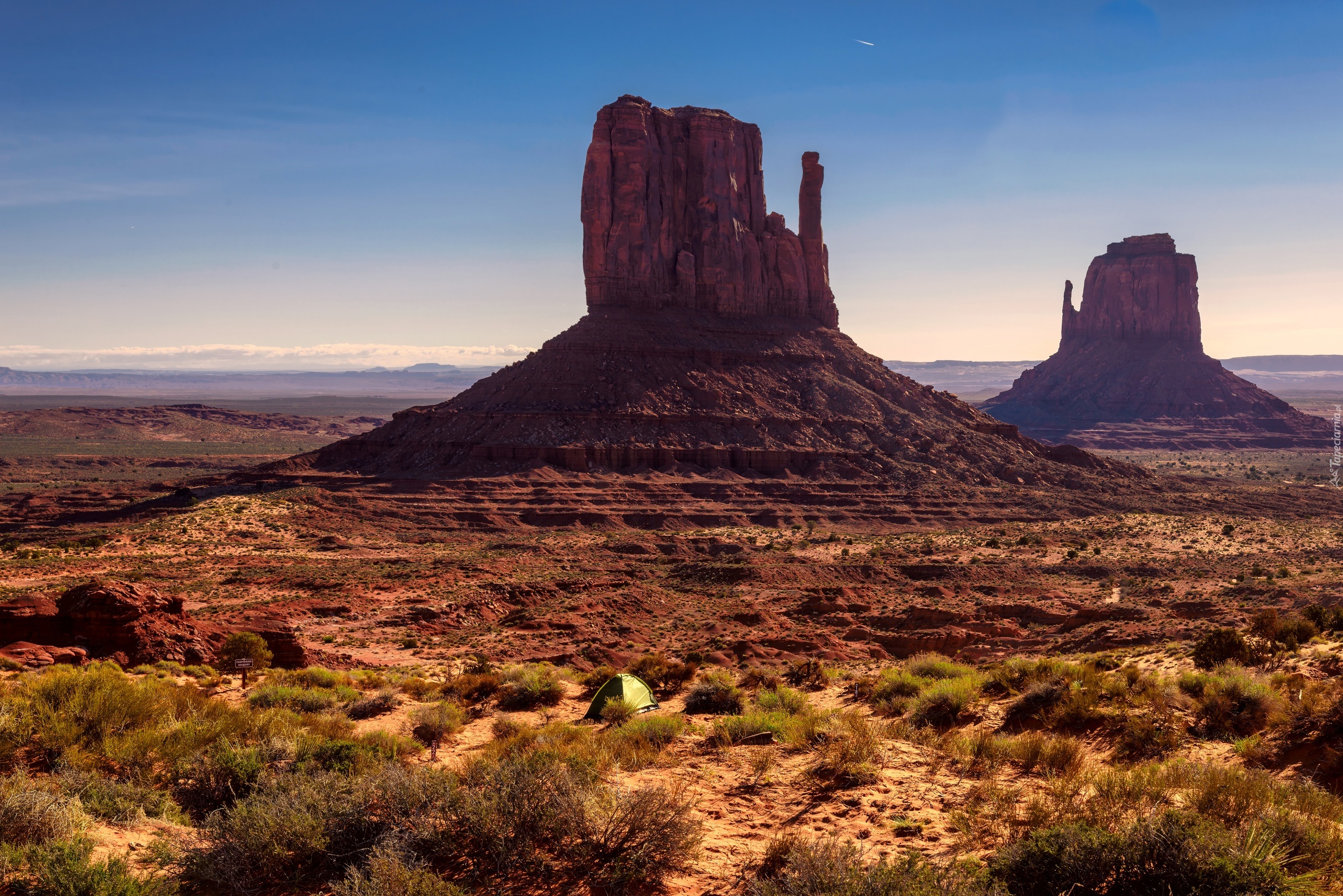 Stany Zjednoczone, Wyżyna Kolorado, Dolina Skał, Monument Valley, Skały