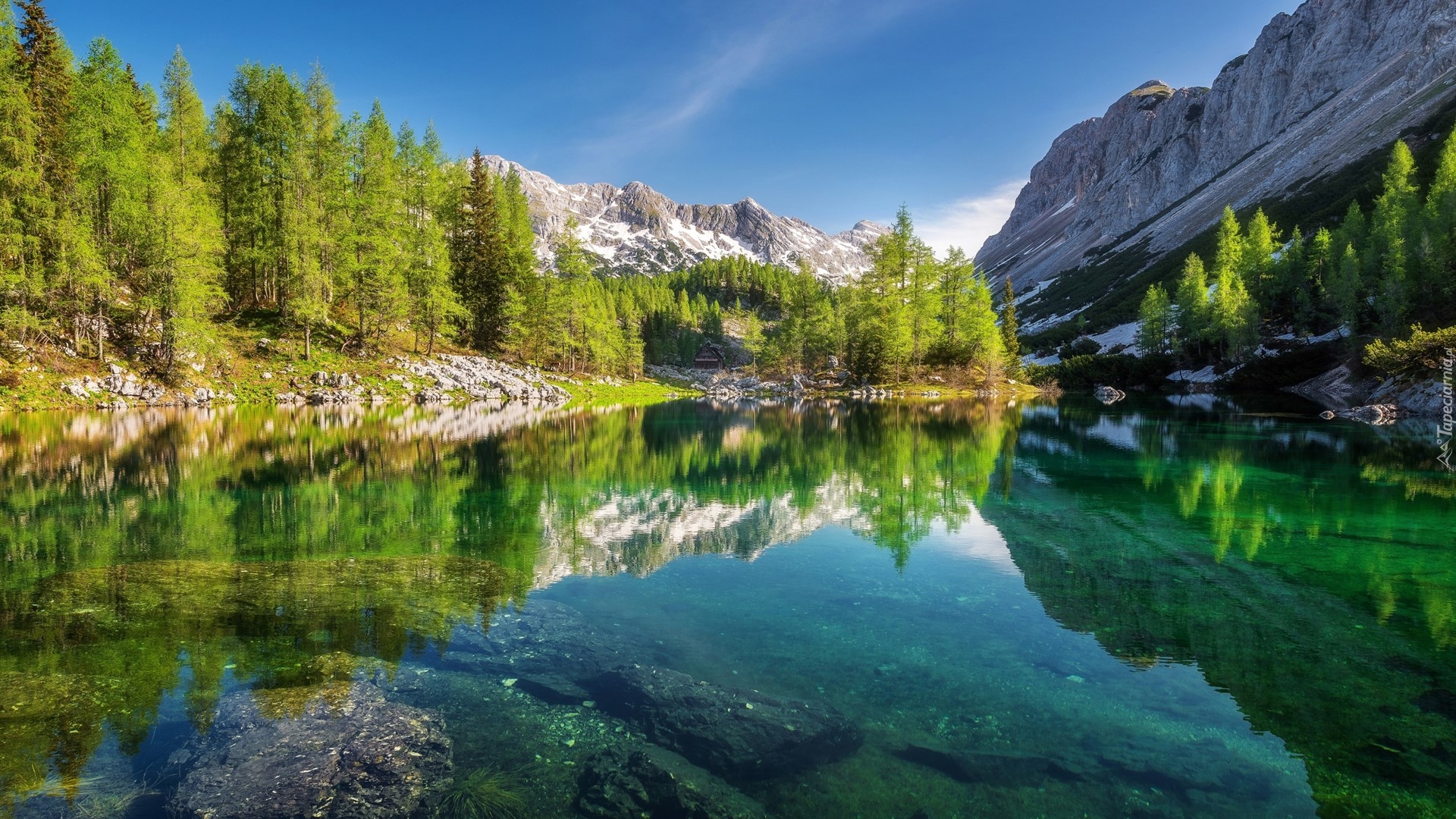 Dolina Triglavskich Jezior, Góry Alpy Julijskie, Słowenia