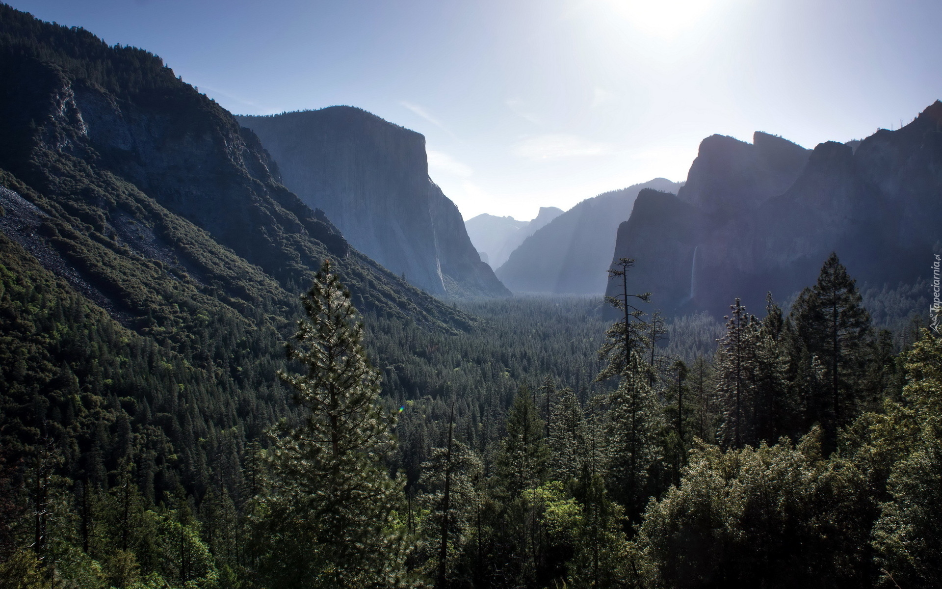 Park Narodowy Yosemite, Góry, Dolina Yosemite Valley, Stan Kalifornia, Stany Zjednoczone
