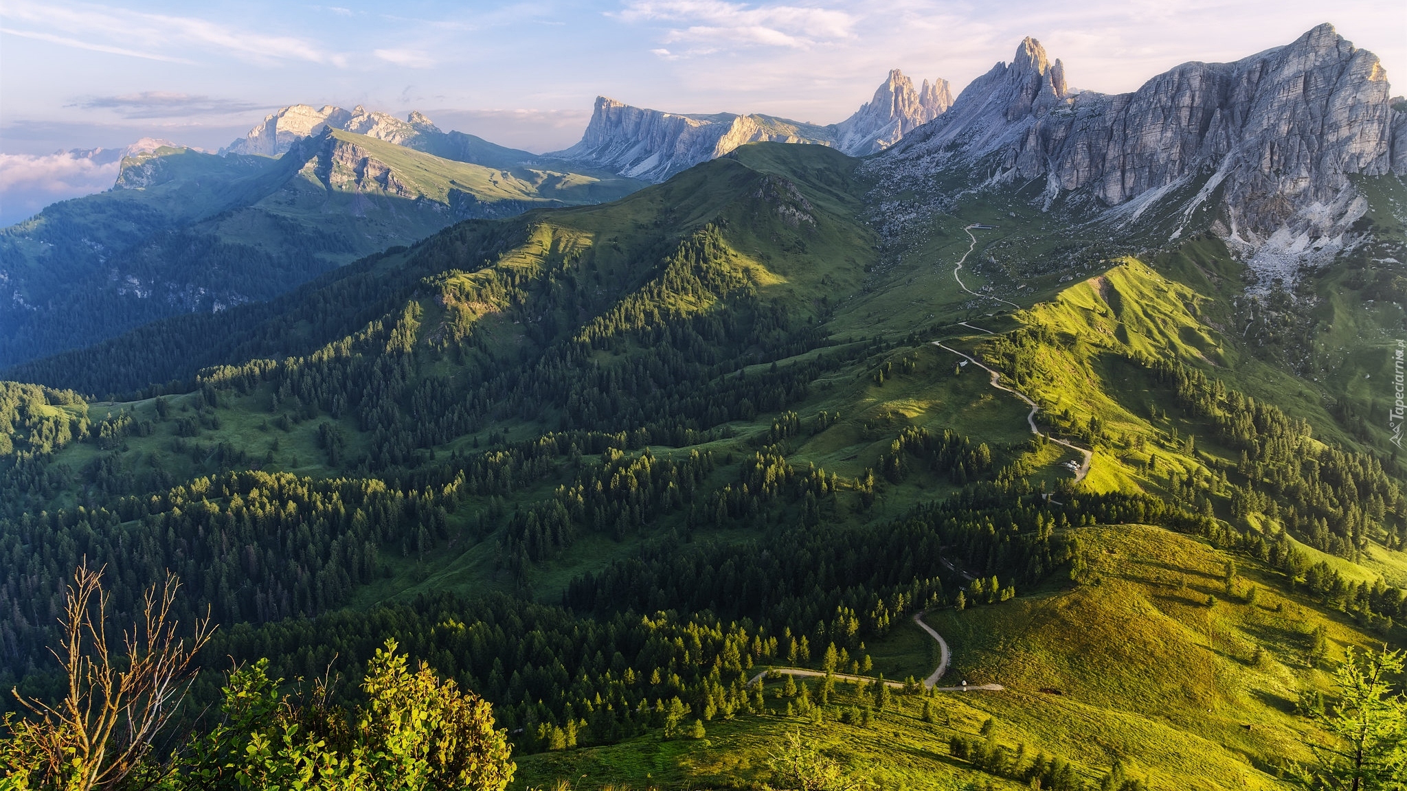 Góry, Dolomity, Borca di Cadore, Włochy