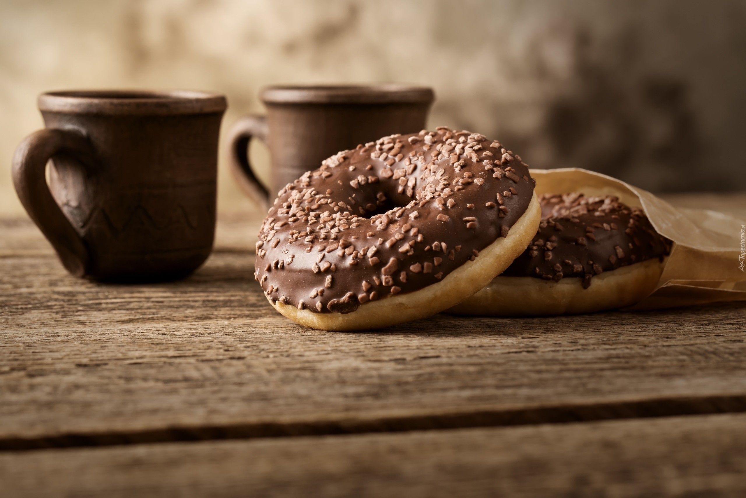 Pączki, Donuty, Kubki