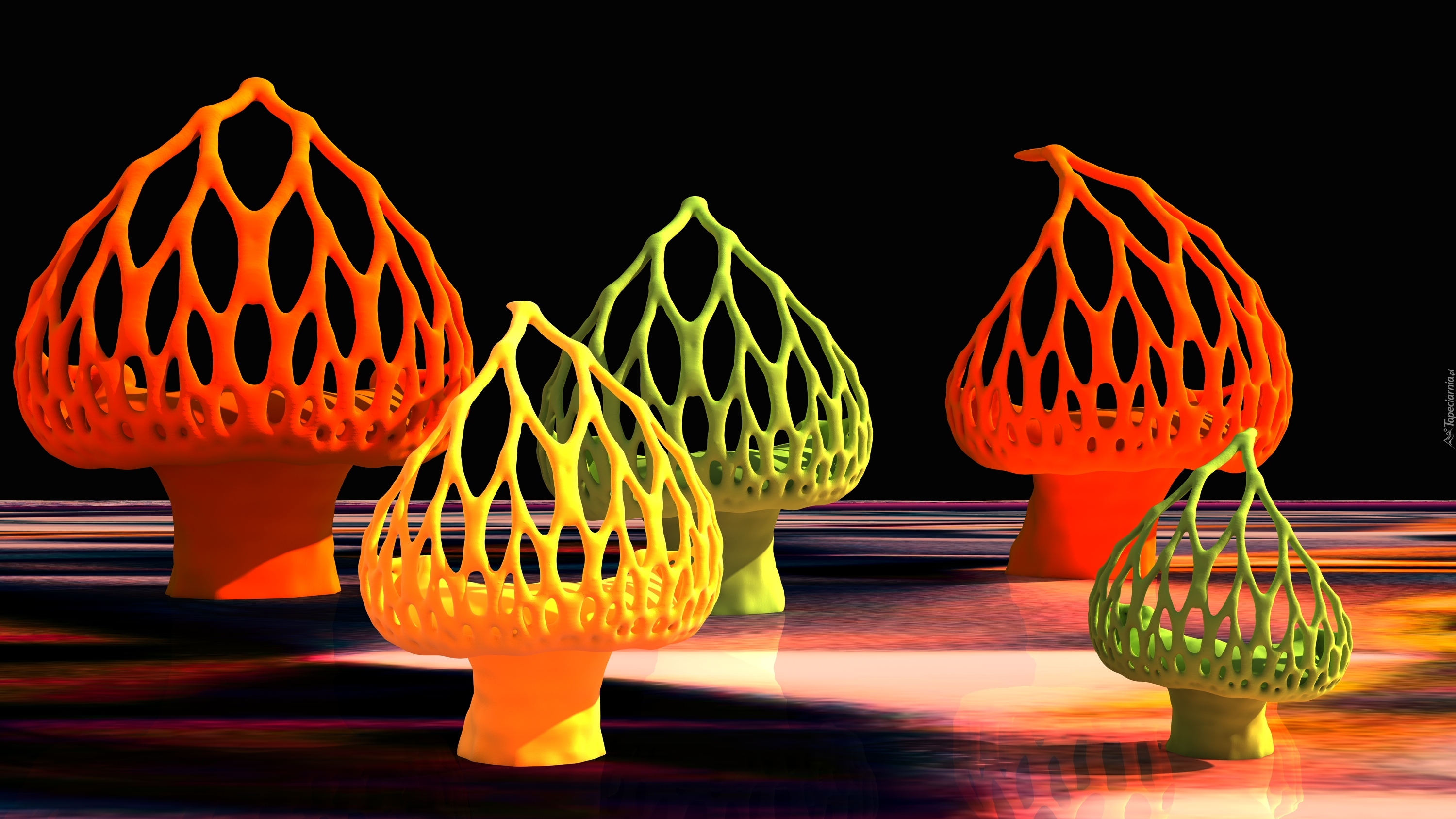 Grafika 3D, Drzewa