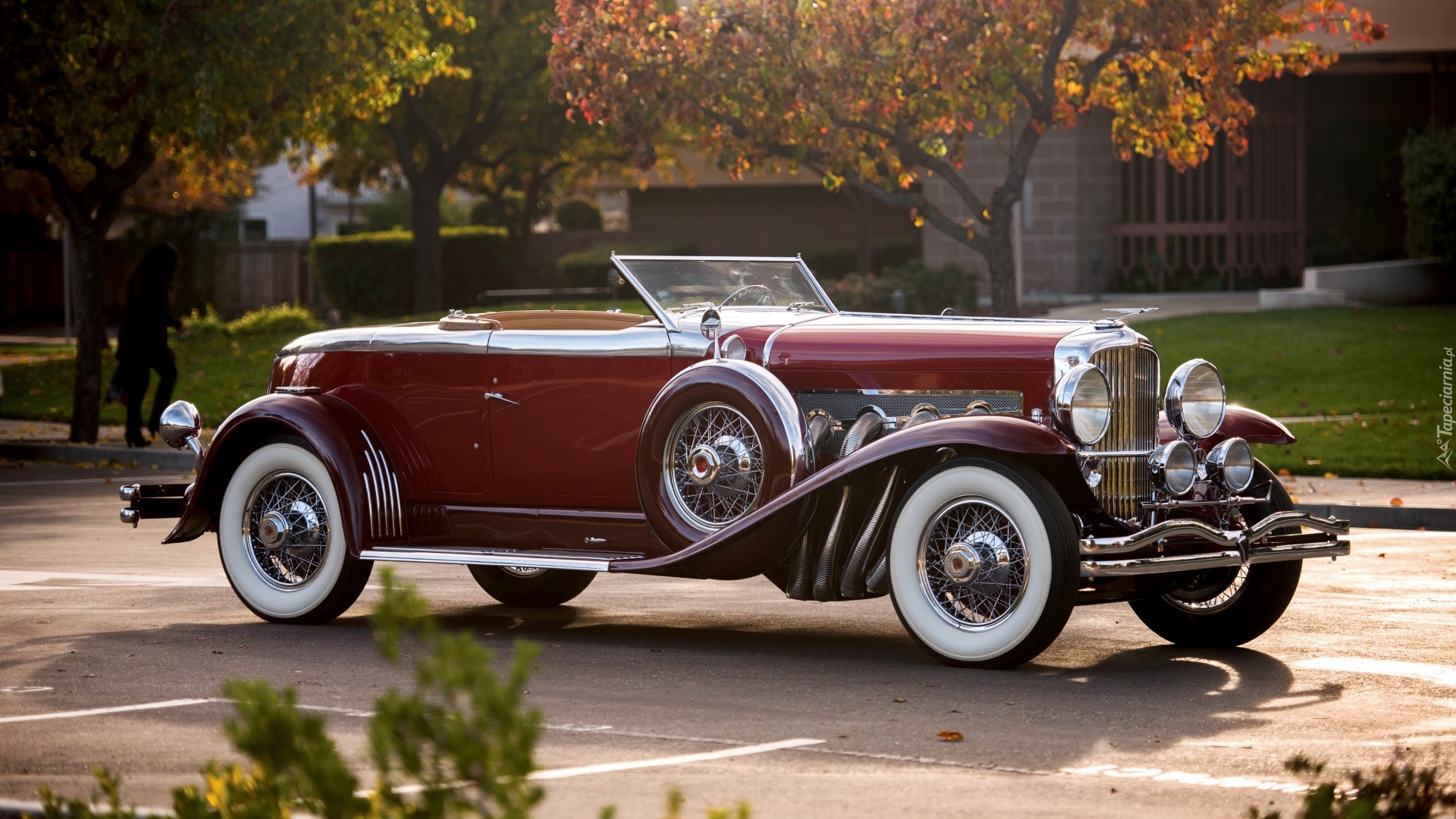 Zabytkowy, Duesenberg Disappearing Top Torpedo Convertible Coupe, 1929