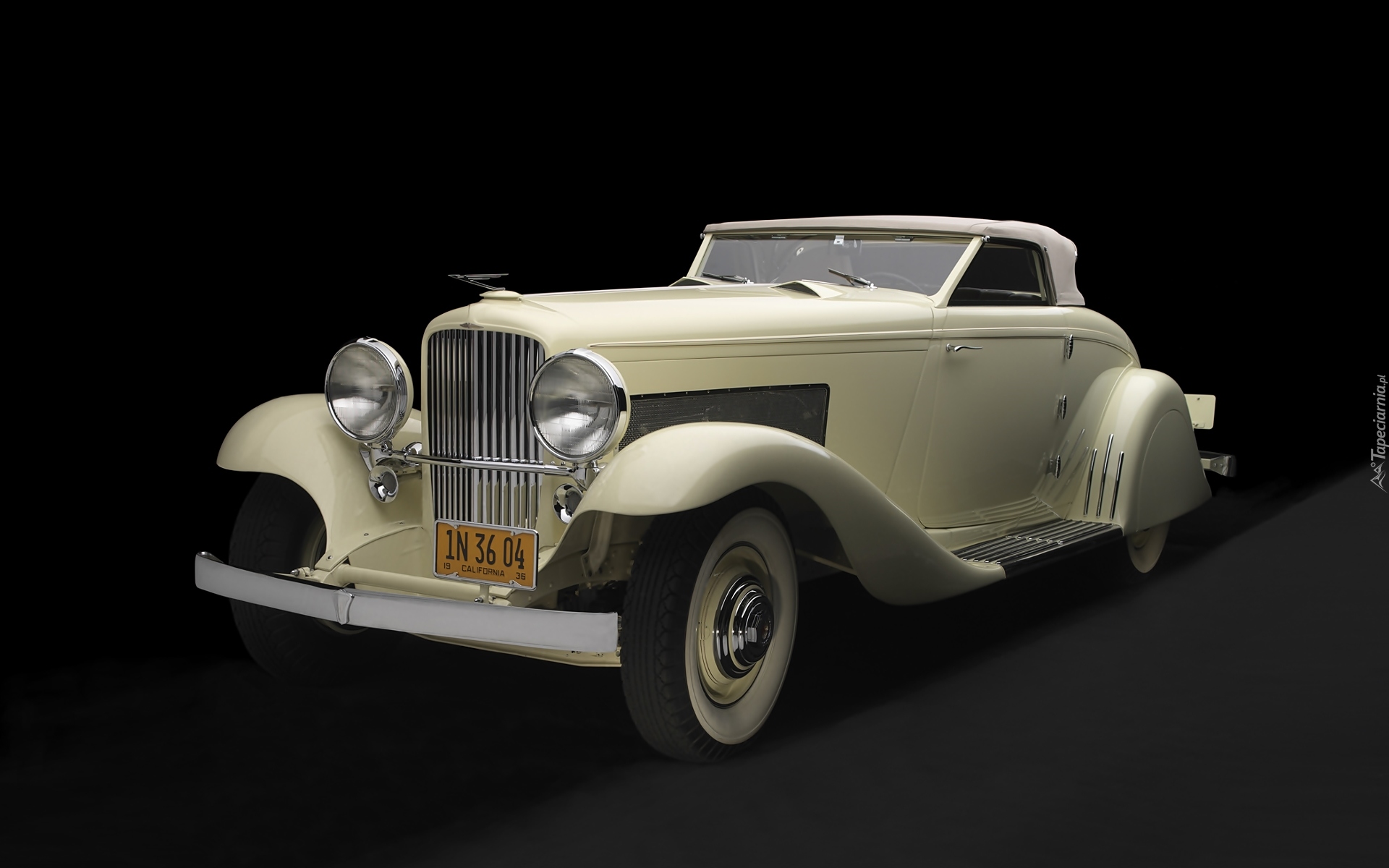 Zabytkowy, Duesenberg Model JN Convertible Coupe, 1935