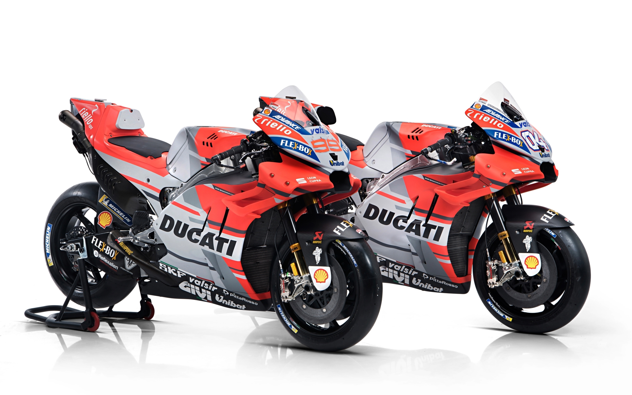 Dwa, Motocykle, Ducati Desmosedici GP18