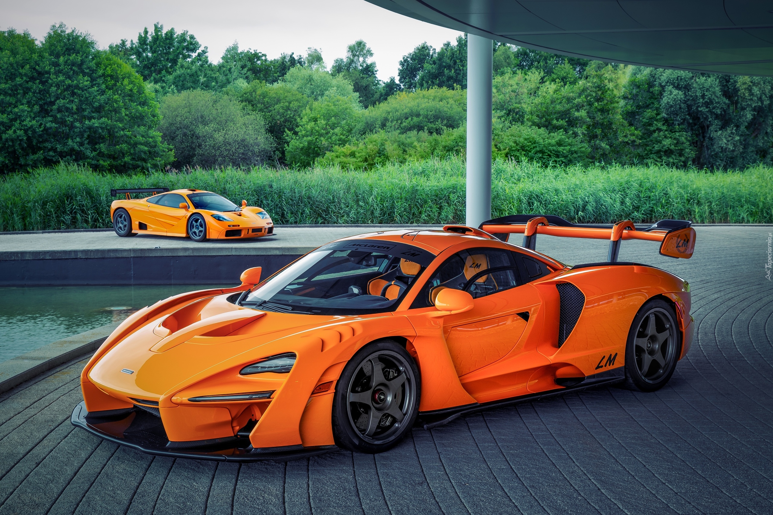 Dwa, Pomarańczowe, McLaren Senna LM, 2020