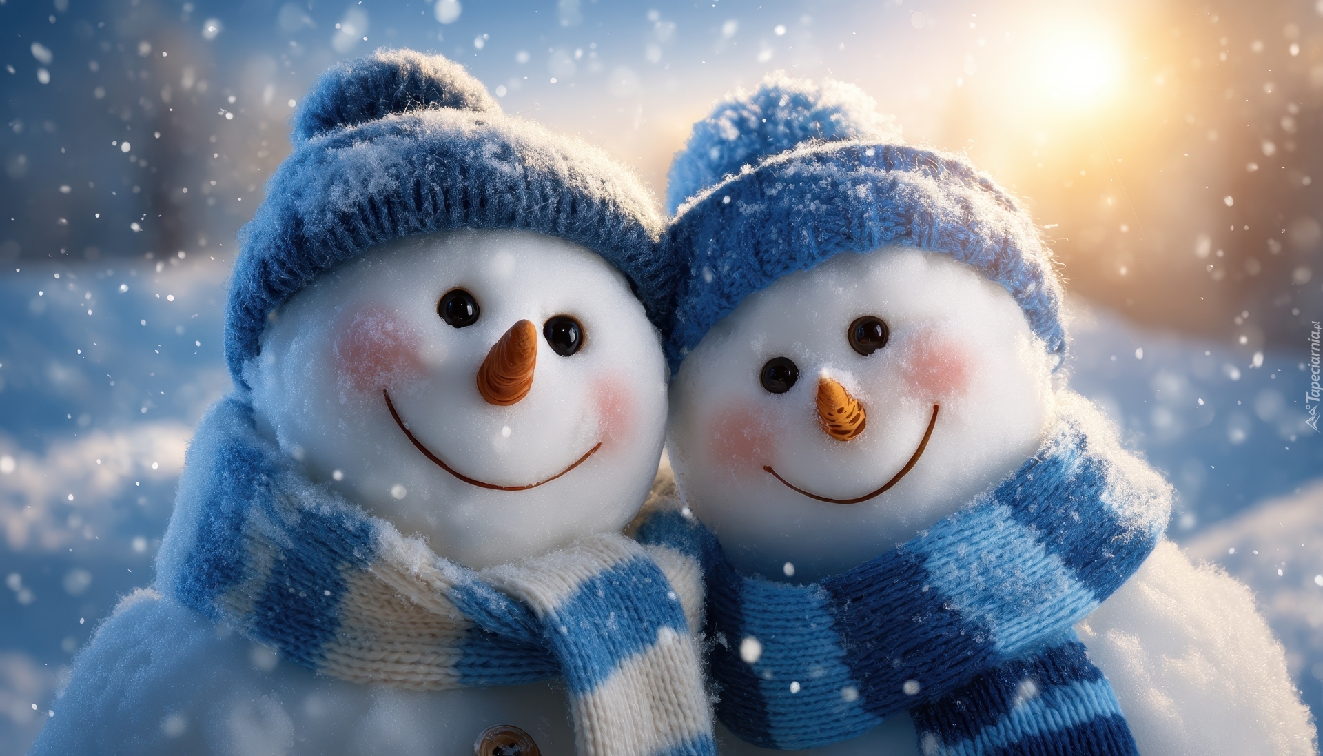 Bałwany, Czapki, Szaliki