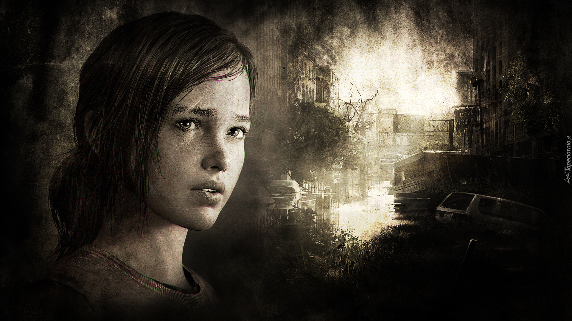 Kobieta, Twarz, Ellie,  The Last Of Us