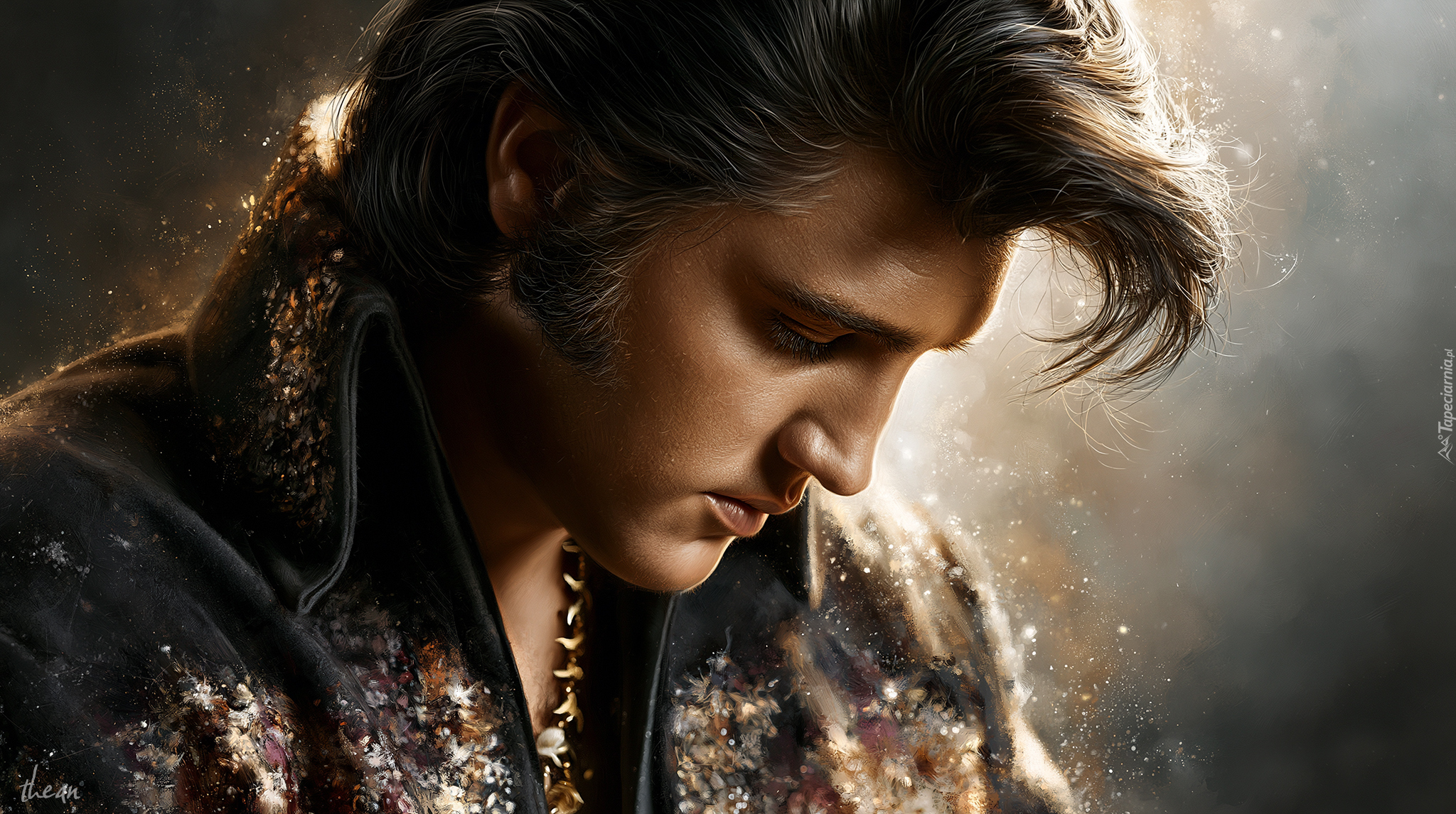 Elvis Presley, Piosenkarz, Grafika AI