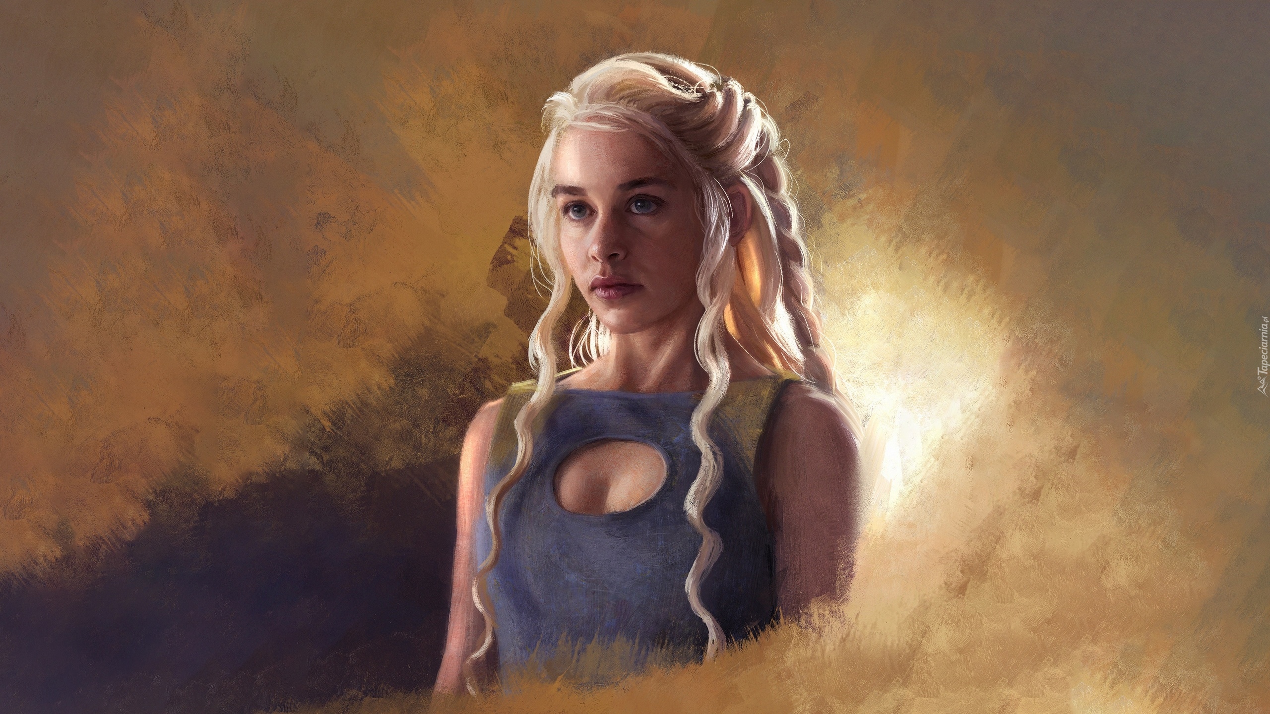 Serial, Gra o Tron, Game of Thrones, Daenerys Targaryen, Aktorka, Emilia Clarke