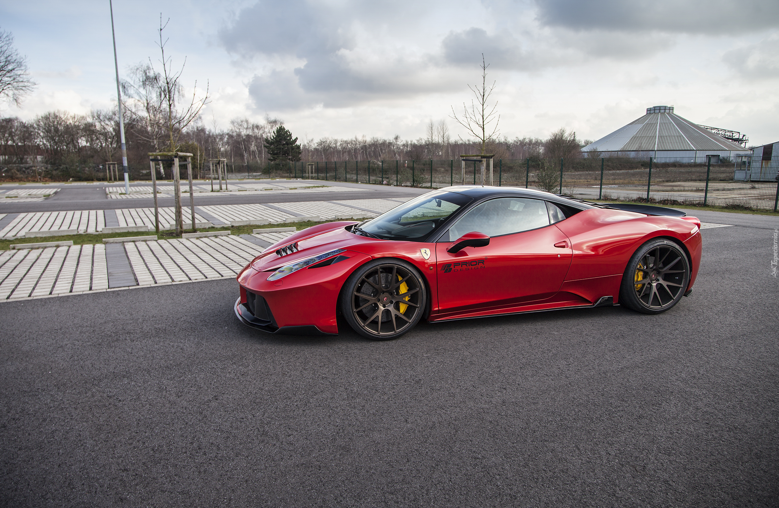 Ferrari 458 Italia Red Prior Design, 2016