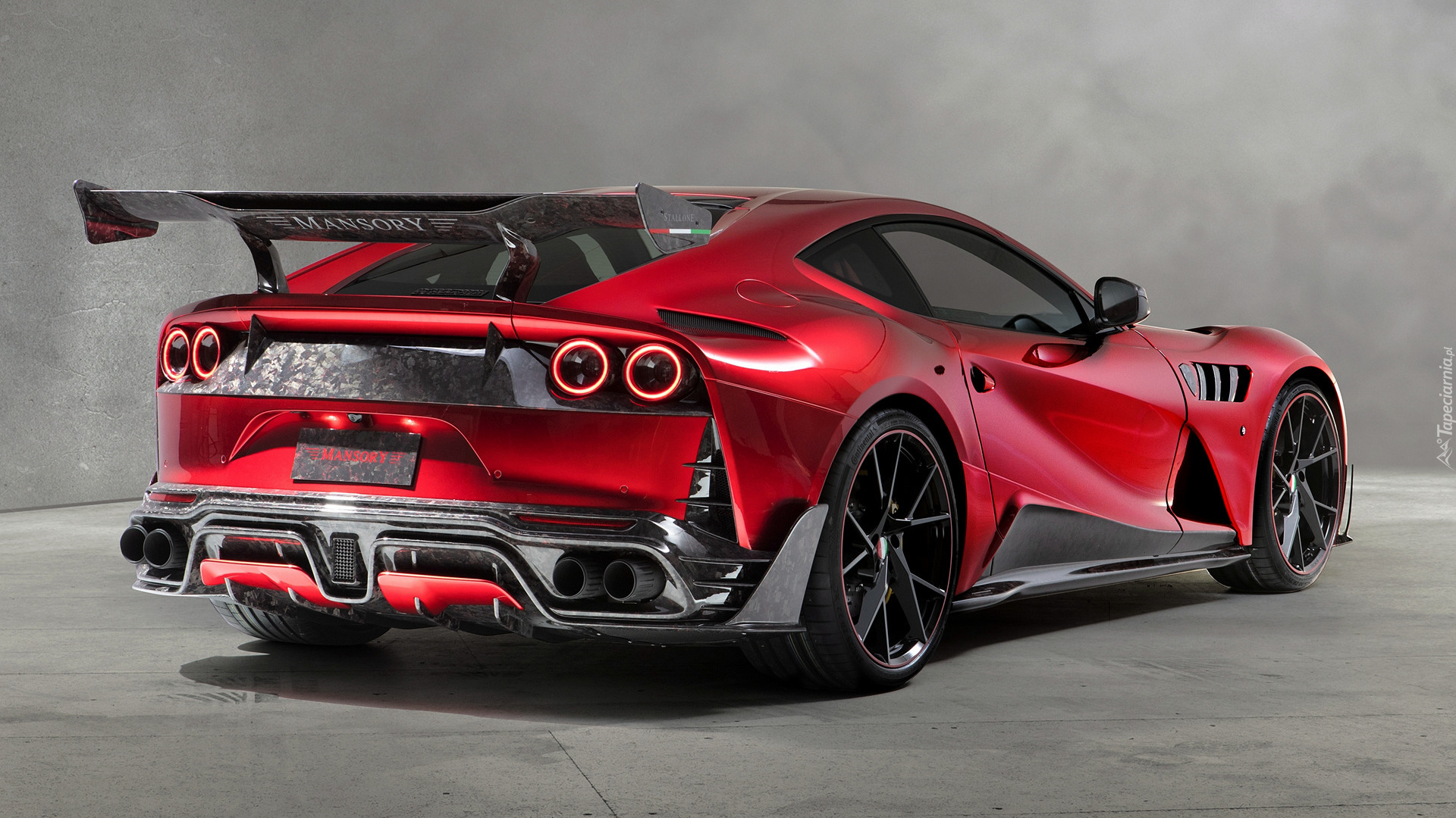 Ferrari 812 Superfast Stallone, Mansory, Tył