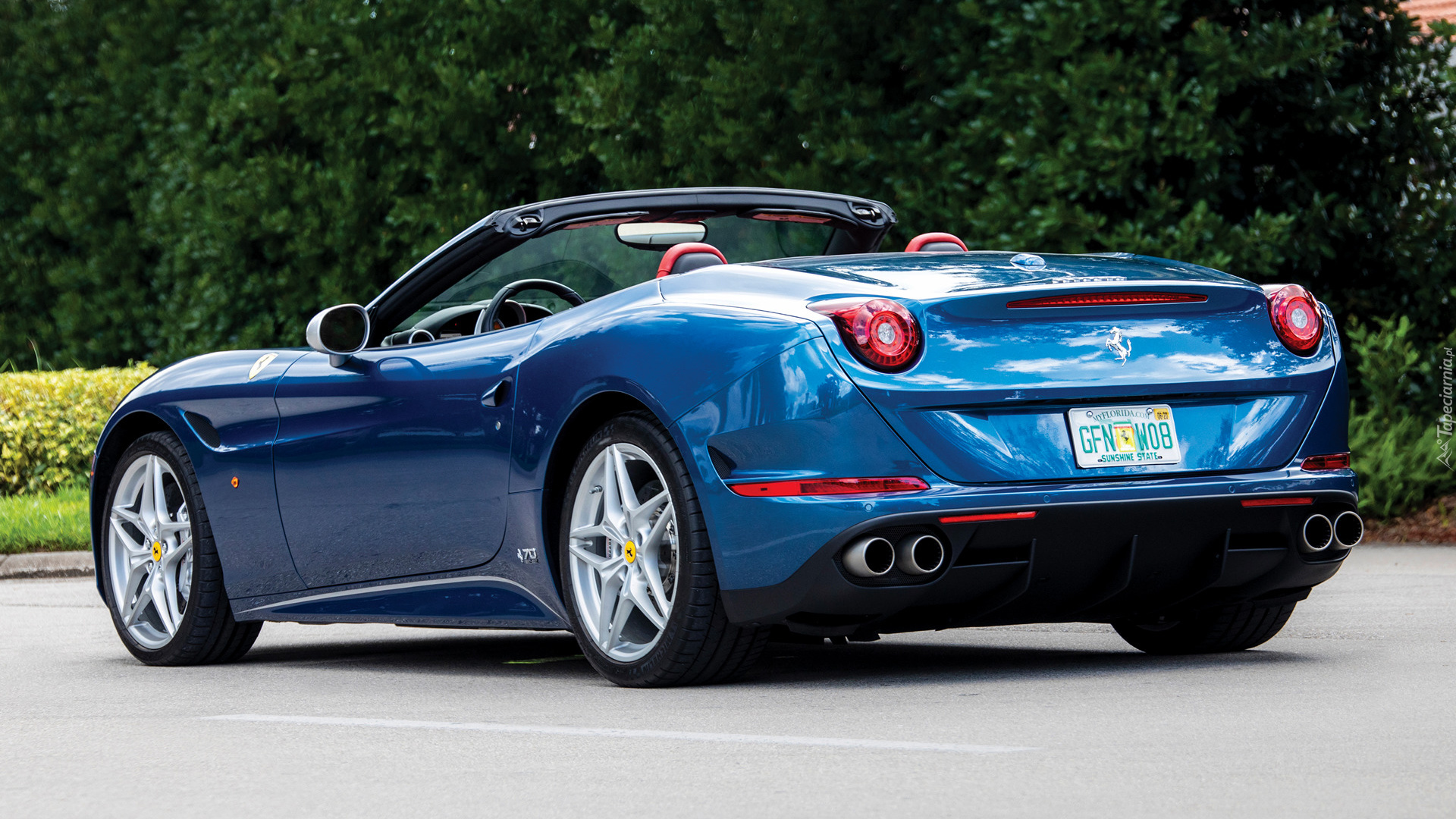 Ferrari California T, Tył