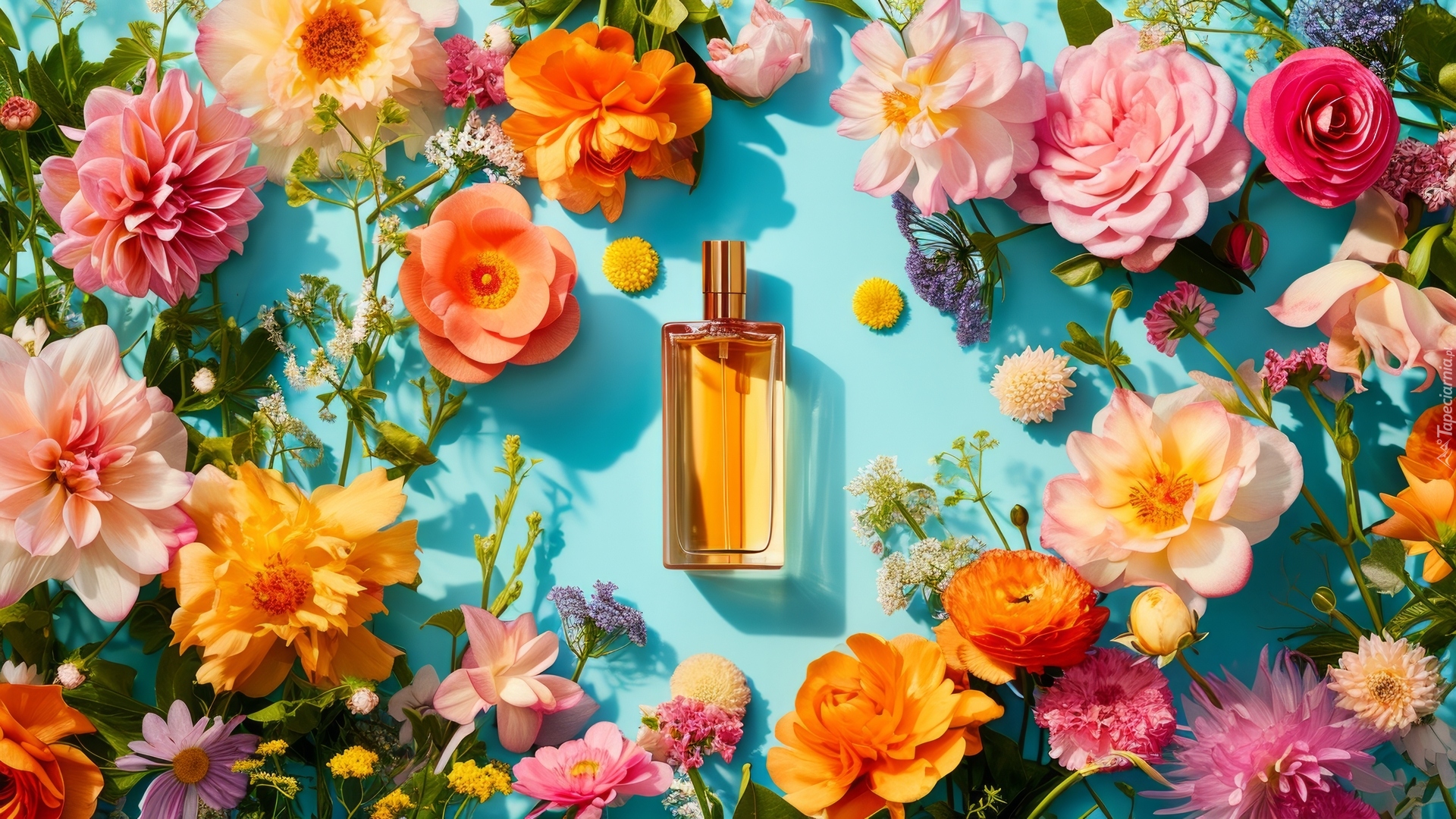 Kwiaty, Perfumy, Flakon