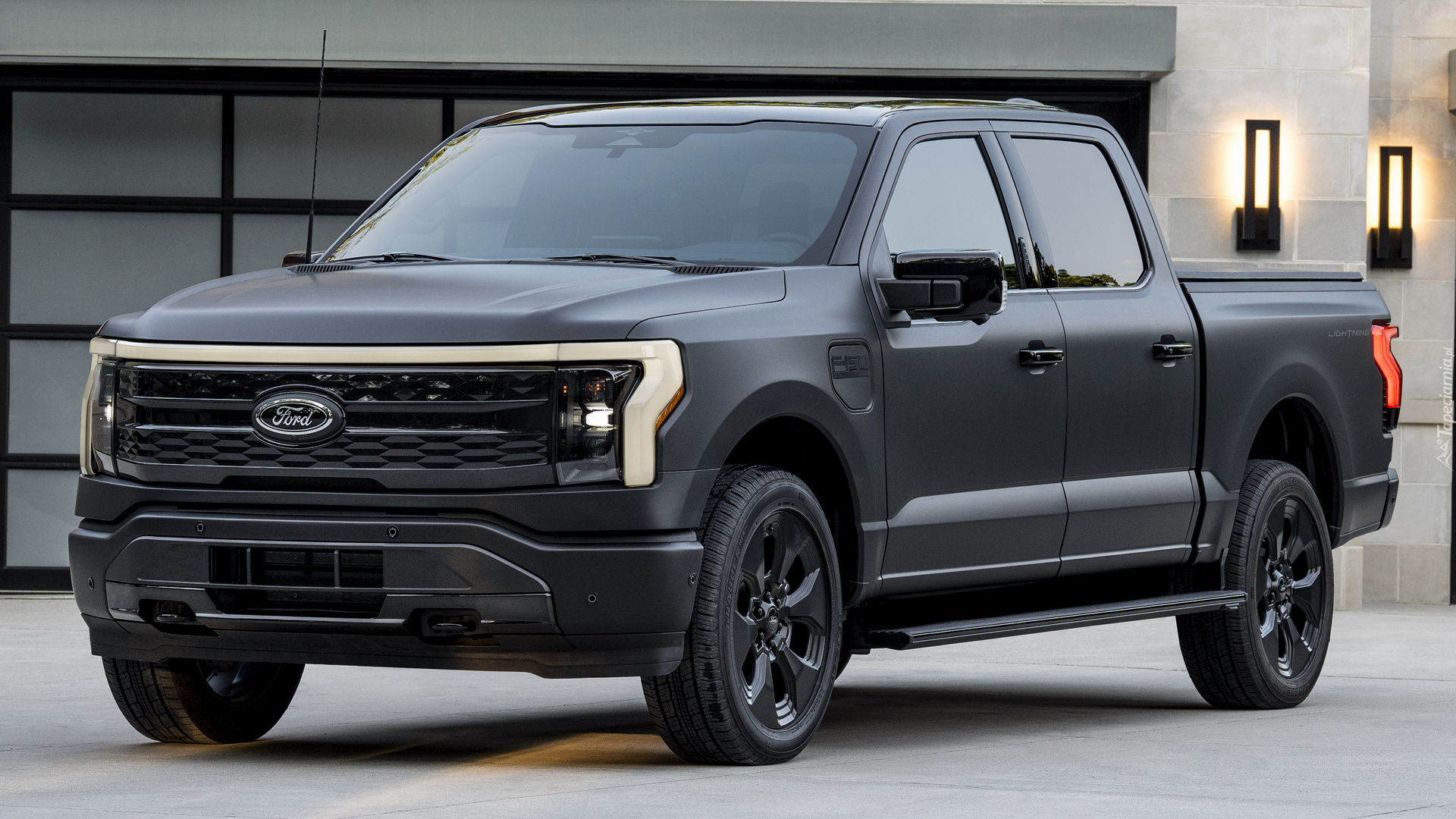 Ford F-150, Lightning Platinum Black, SuperCrew