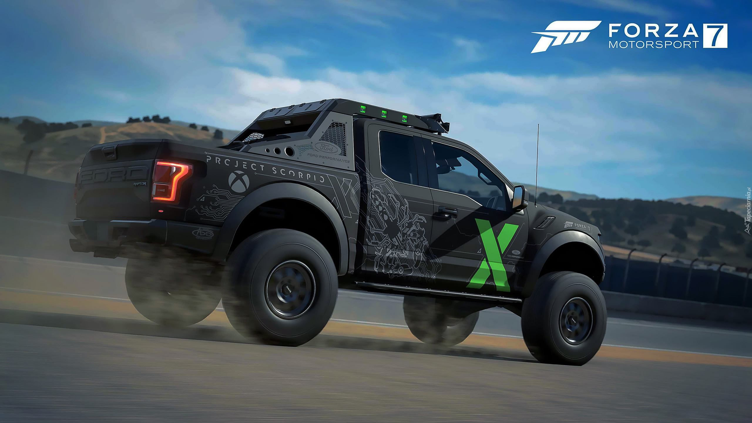 Gra, Forza Motorsport 7, Samochód, Terenowy, Ford F-150 Raptor