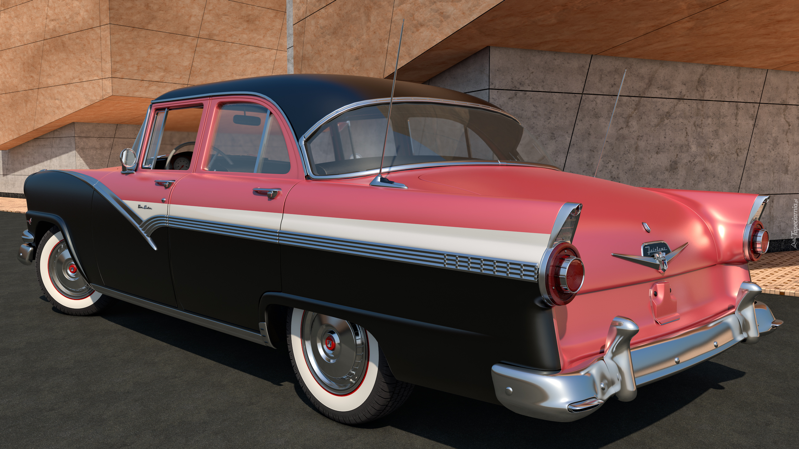 Ford Fairlane 1956 салон