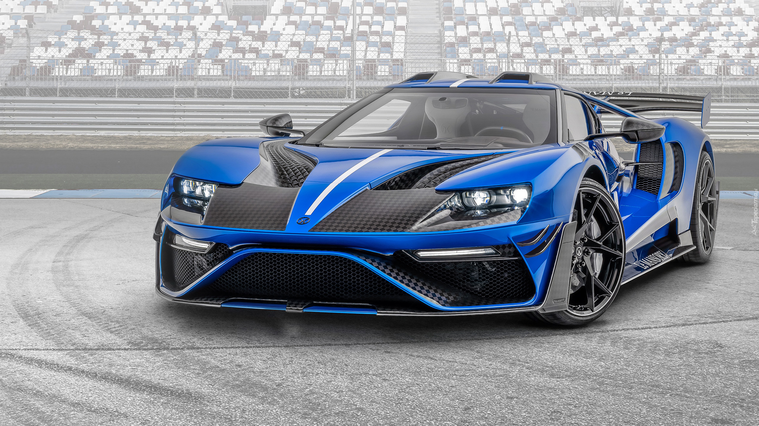 Ford GT, Le Mansory, Niebiesko-czarny, 2021