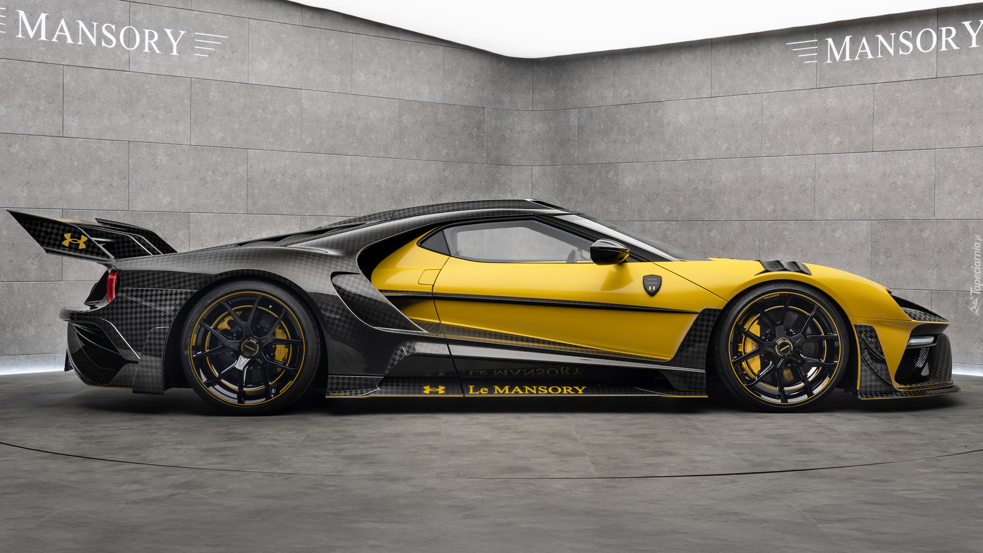 Ford GT, Mansory Under Armour, Bok