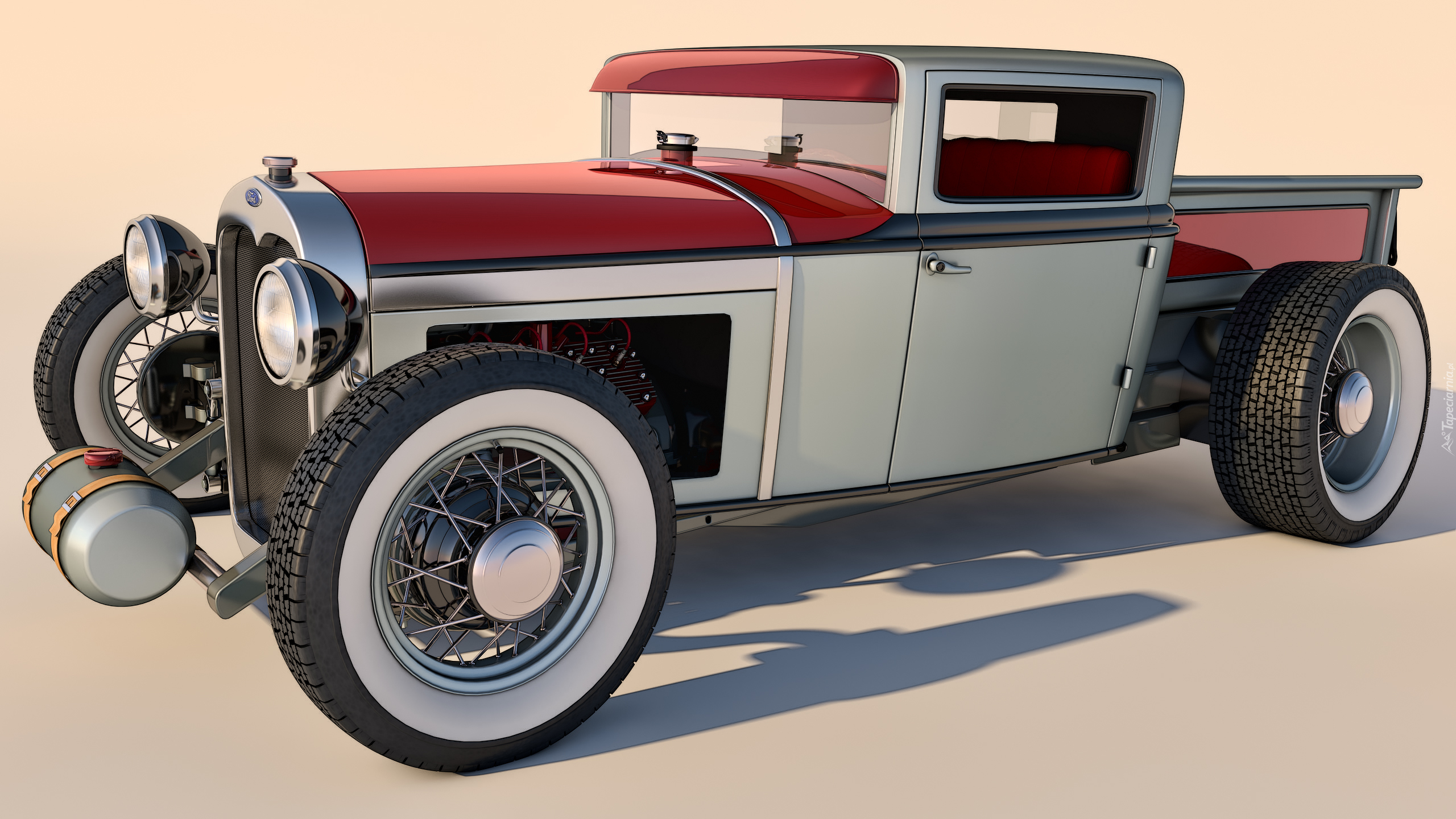 Ford Model A Pickup Rod, 1930, Zabytkowy