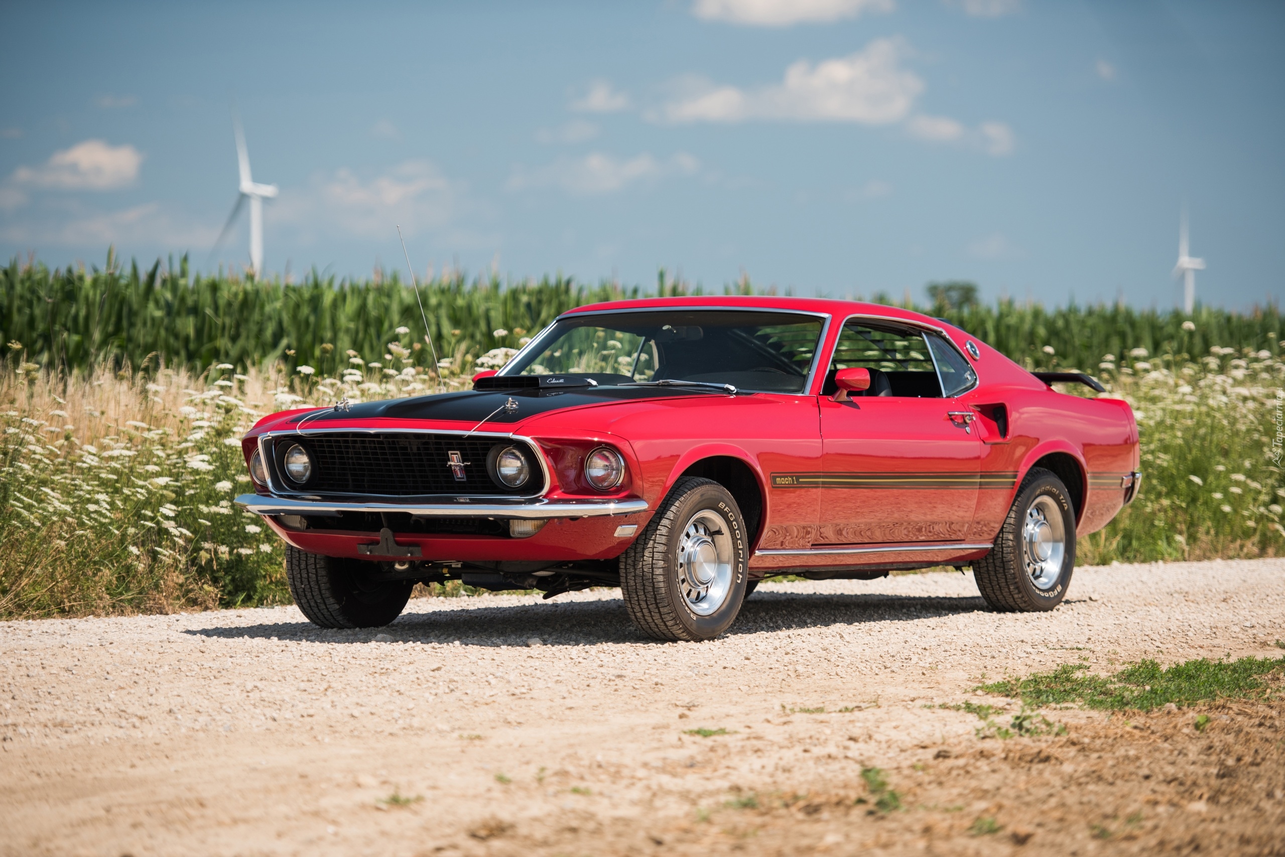 Zabytkowy, Ford Mustang Mach 1, 1969