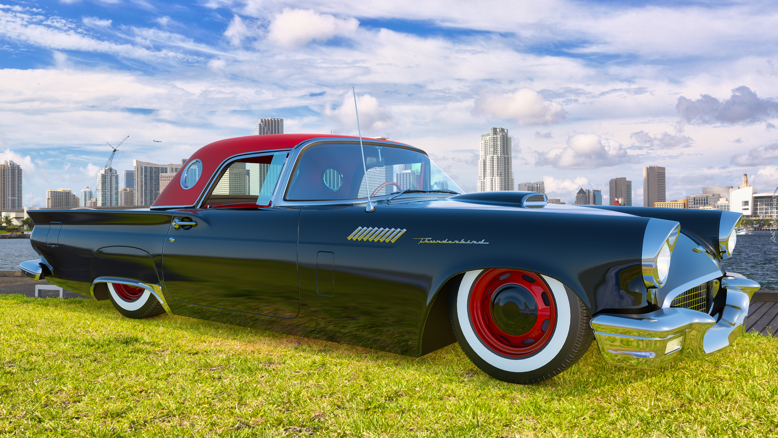 Ford Thunderbird, 1957, Zabytkowy