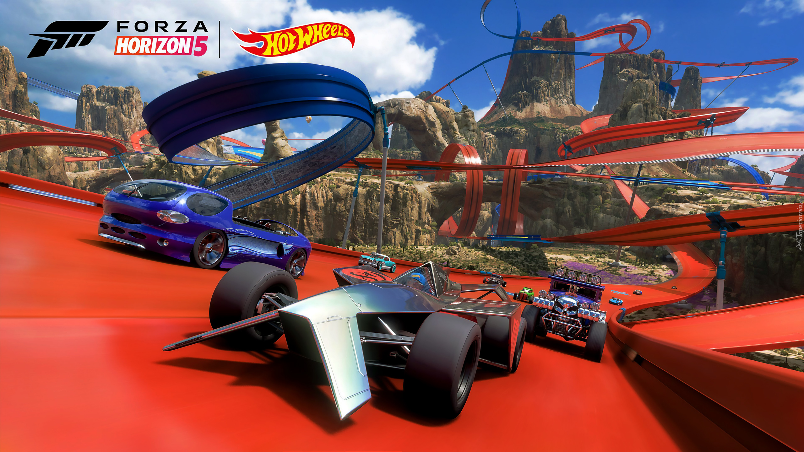 Gra, Forza Horizon 5 Hot Whells, Samochody, Pojazdy, Wyścig, Trasa, Serpentyna