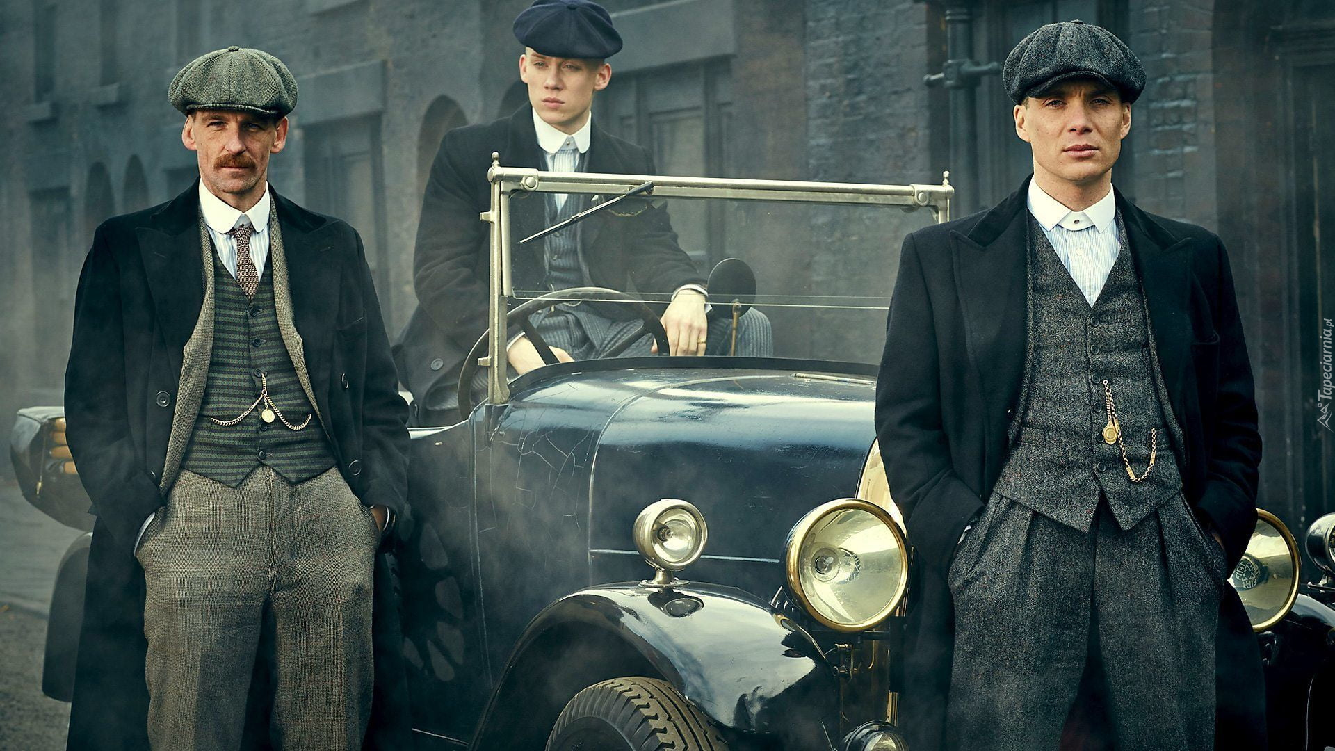 Aktorzy, Cillian Murphy, Paul Anderson, Joe Cole, Serial, Peaky Blinders, Gangsterzy, Aktor