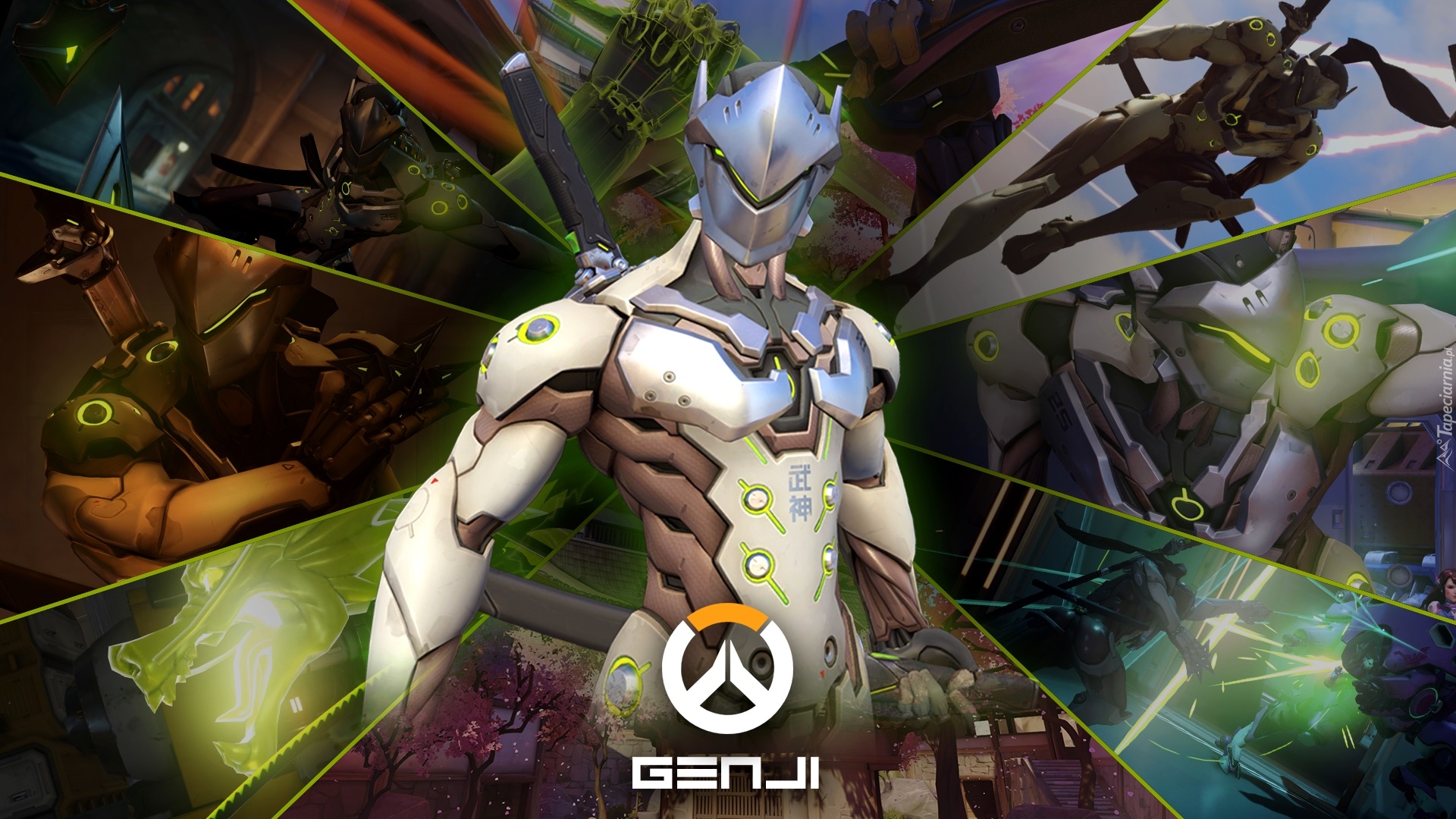 Gra, Overwatch, Genji Shimada