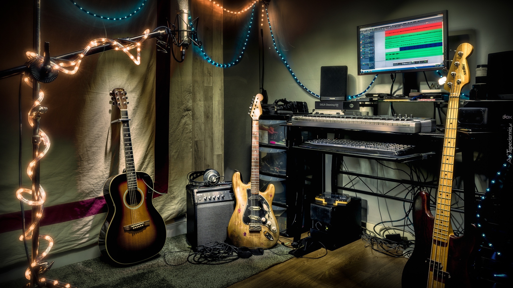 Studio, Nagraniowe, Instrumenty, Gitary