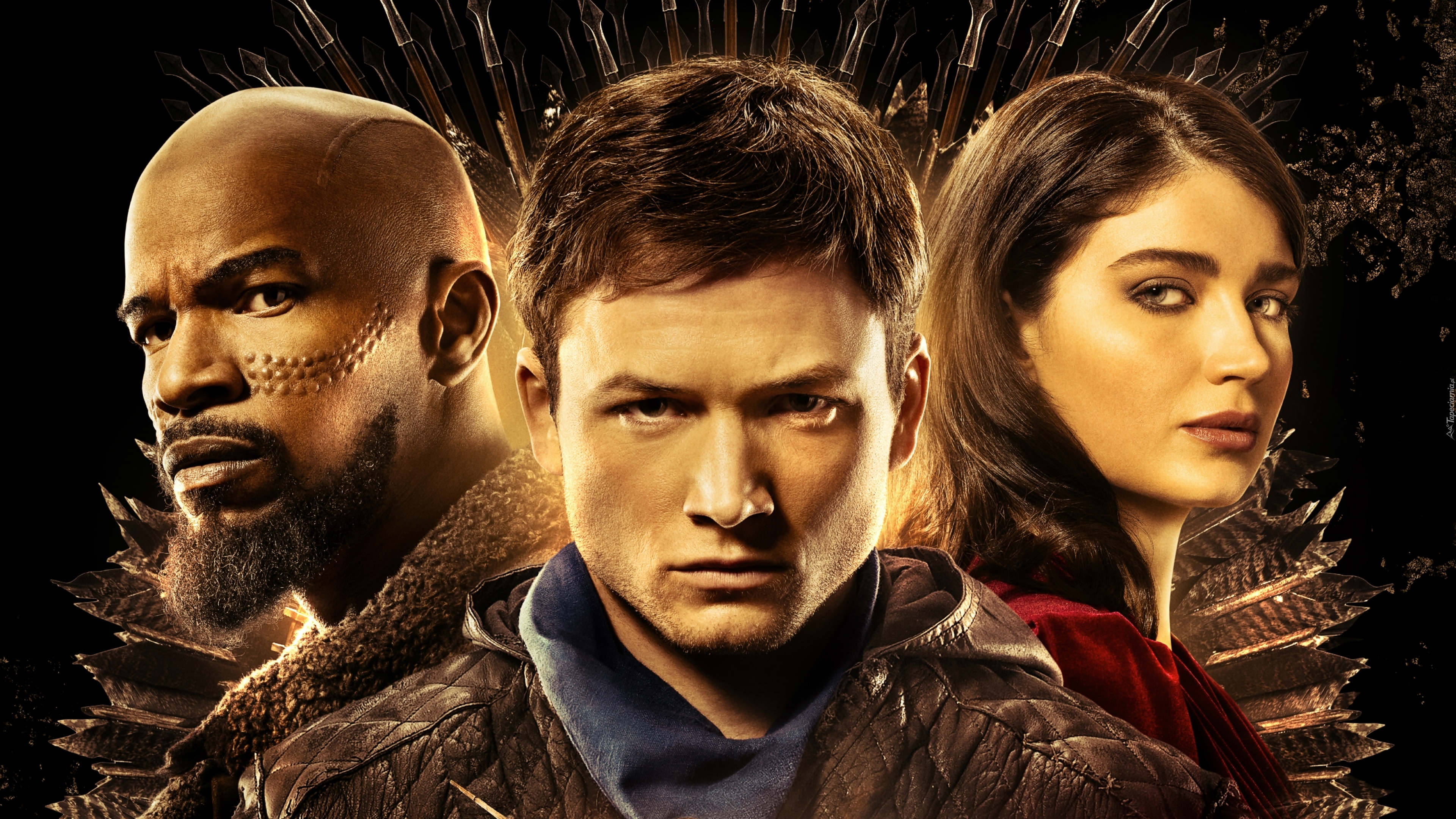 Film, Robin Hood Początek, Robin Hood Origins, Jamie Foxx, Taron Egerton, Eve Hewson