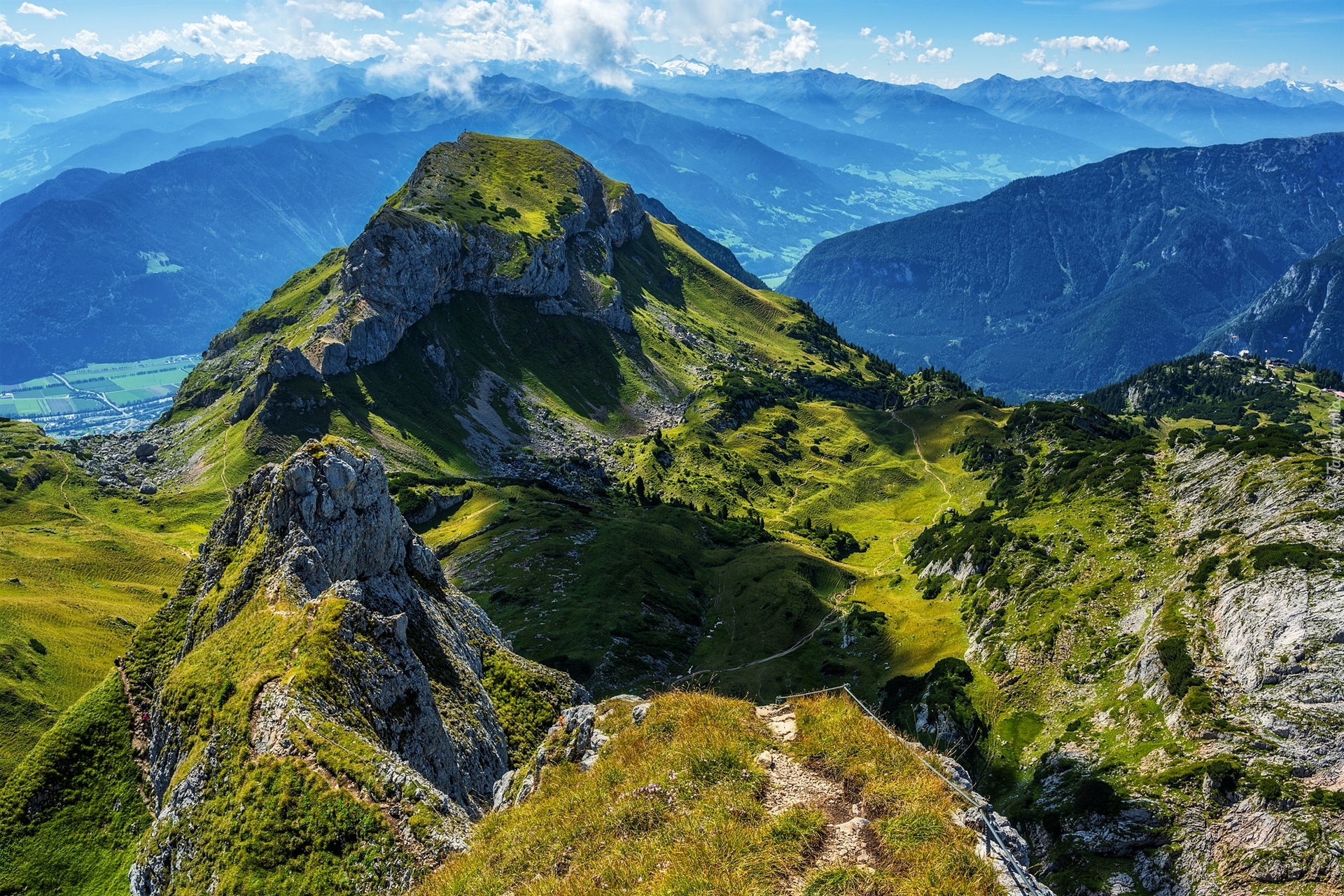 Góra, Haidachstellwand, Skały, Austria