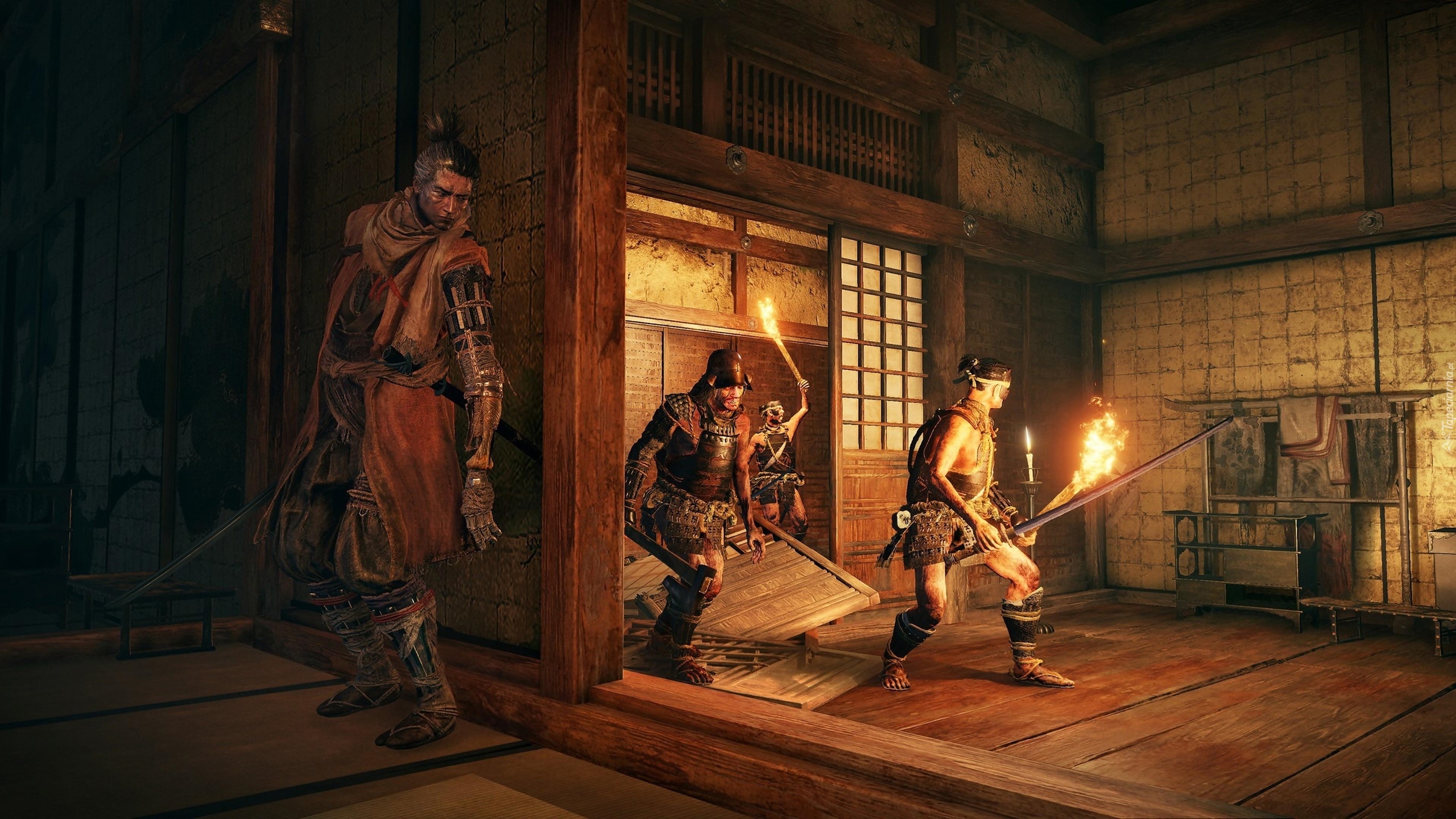 Sekiro Shadows Die Twice, Gra, Postacie, Wojownik, Sekiro